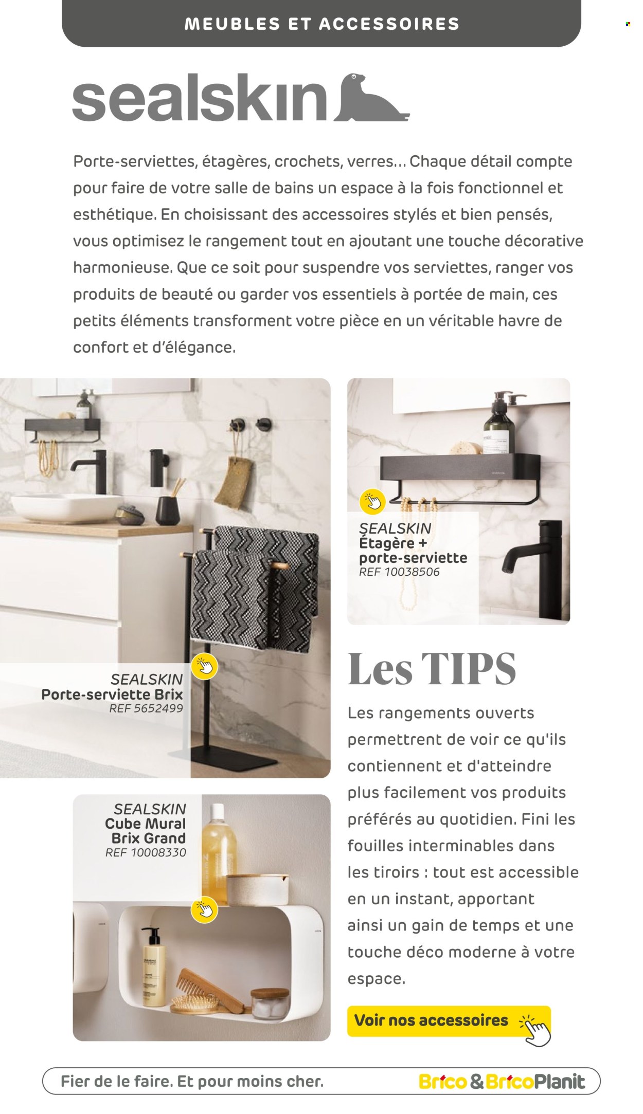 Catalogue Brico. Page 36.