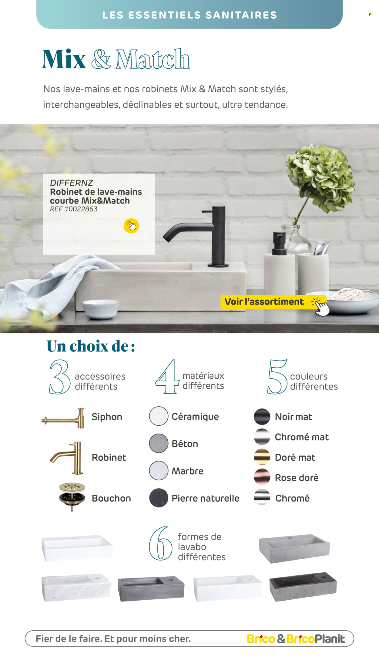 Catalogue Brico. Page 63.