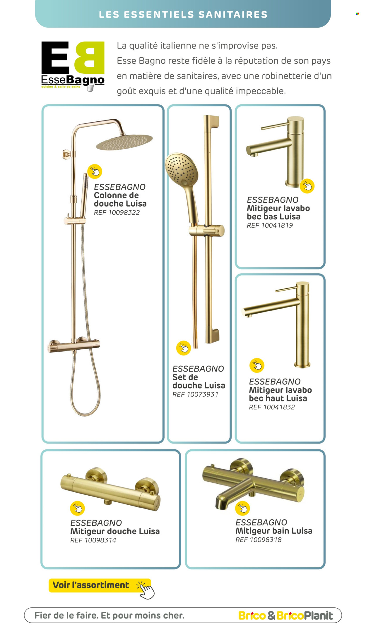 Catalogue Brico. Page 67.
