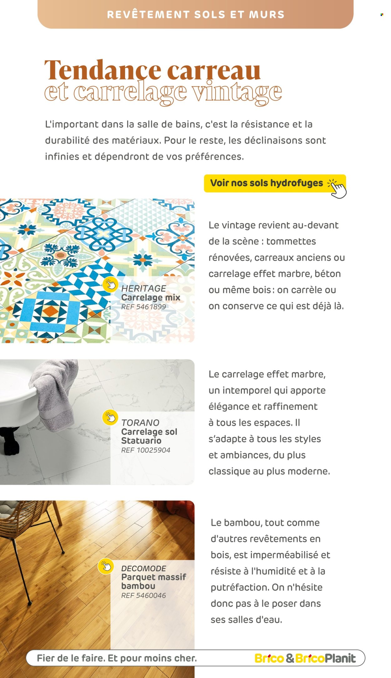 Catalogue Brico. Page 108.