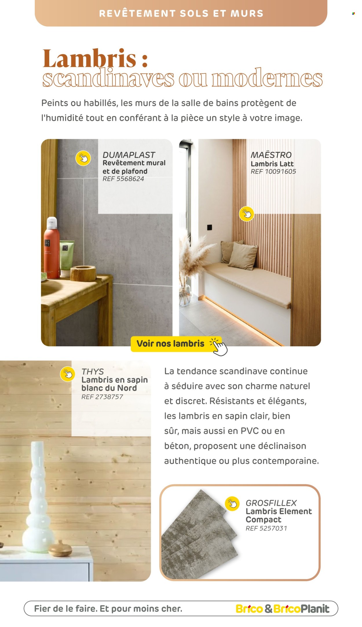Catalogue Brico. Page 115.