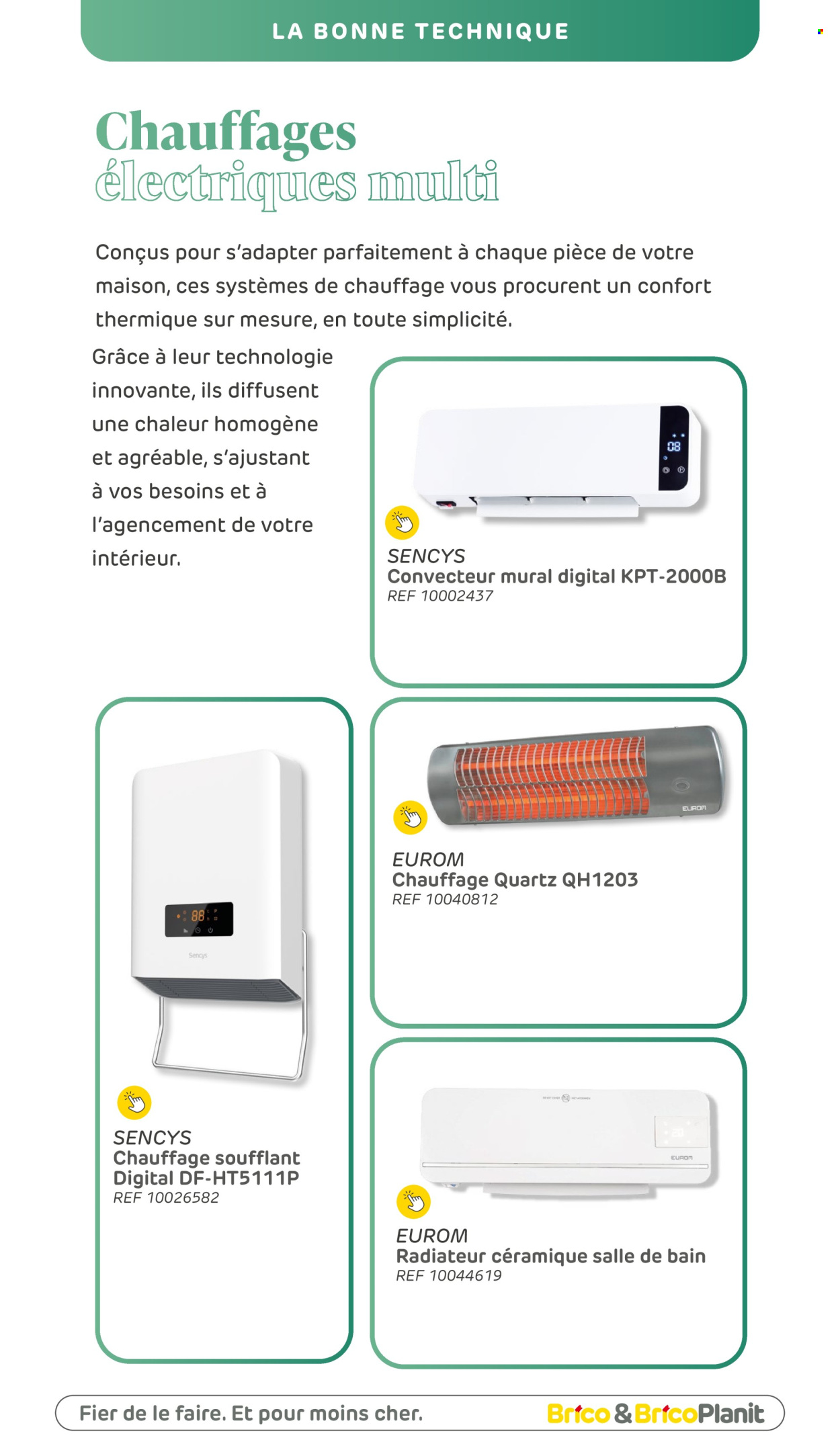 Catalogue Brico. Page 124.
