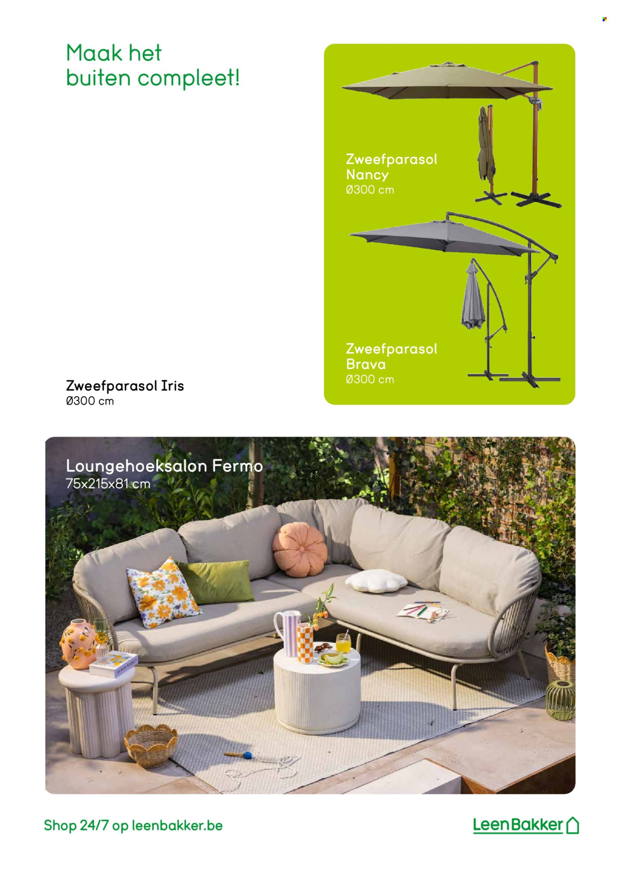 Catalogue Leen Bakker. Page 7.