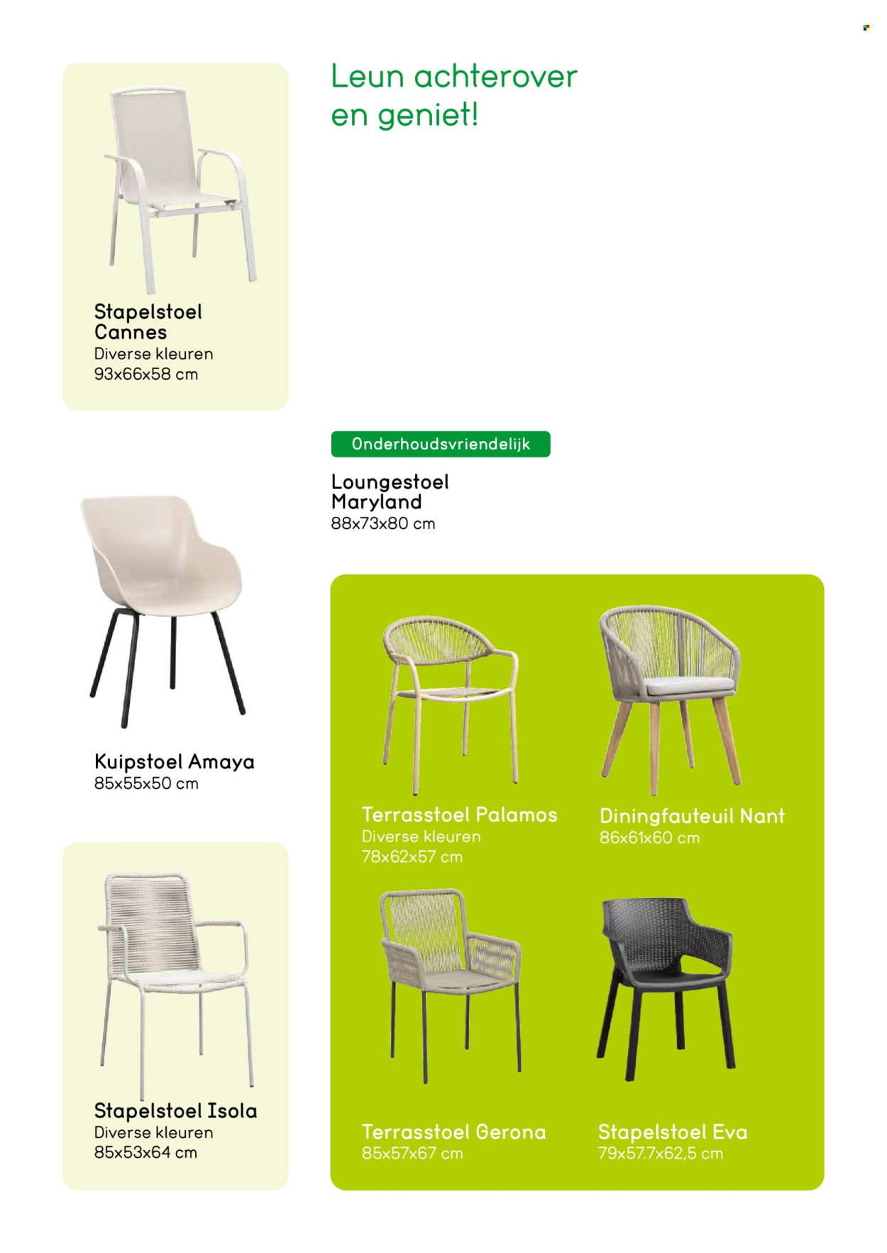 Catalogue Leen Bakker. Page 8.