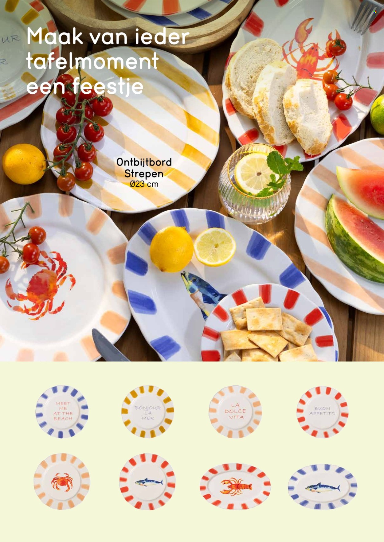 Catalogue Leen Bakker. Page 12.