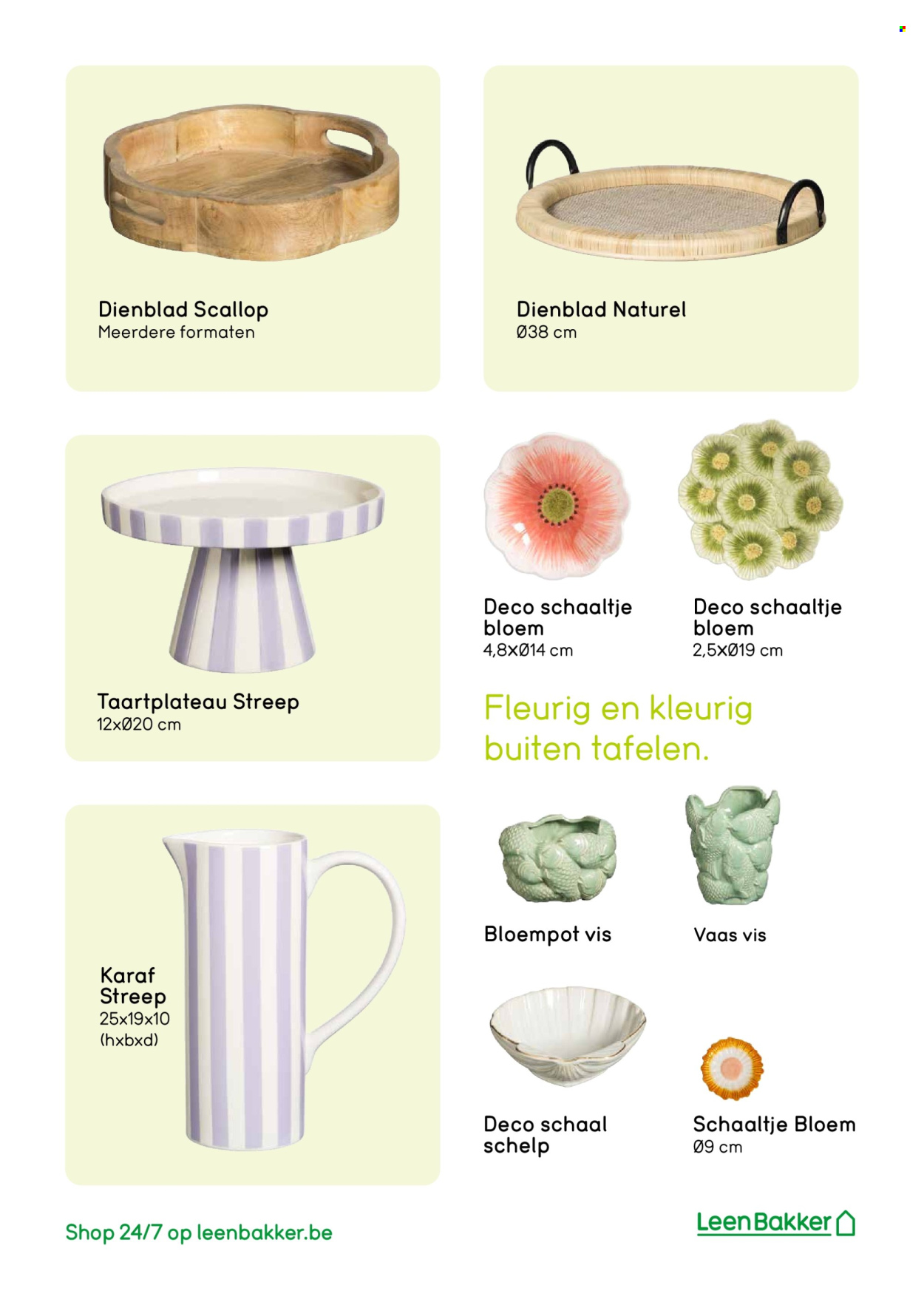 Catalogue Leen Bakker. Page 13.