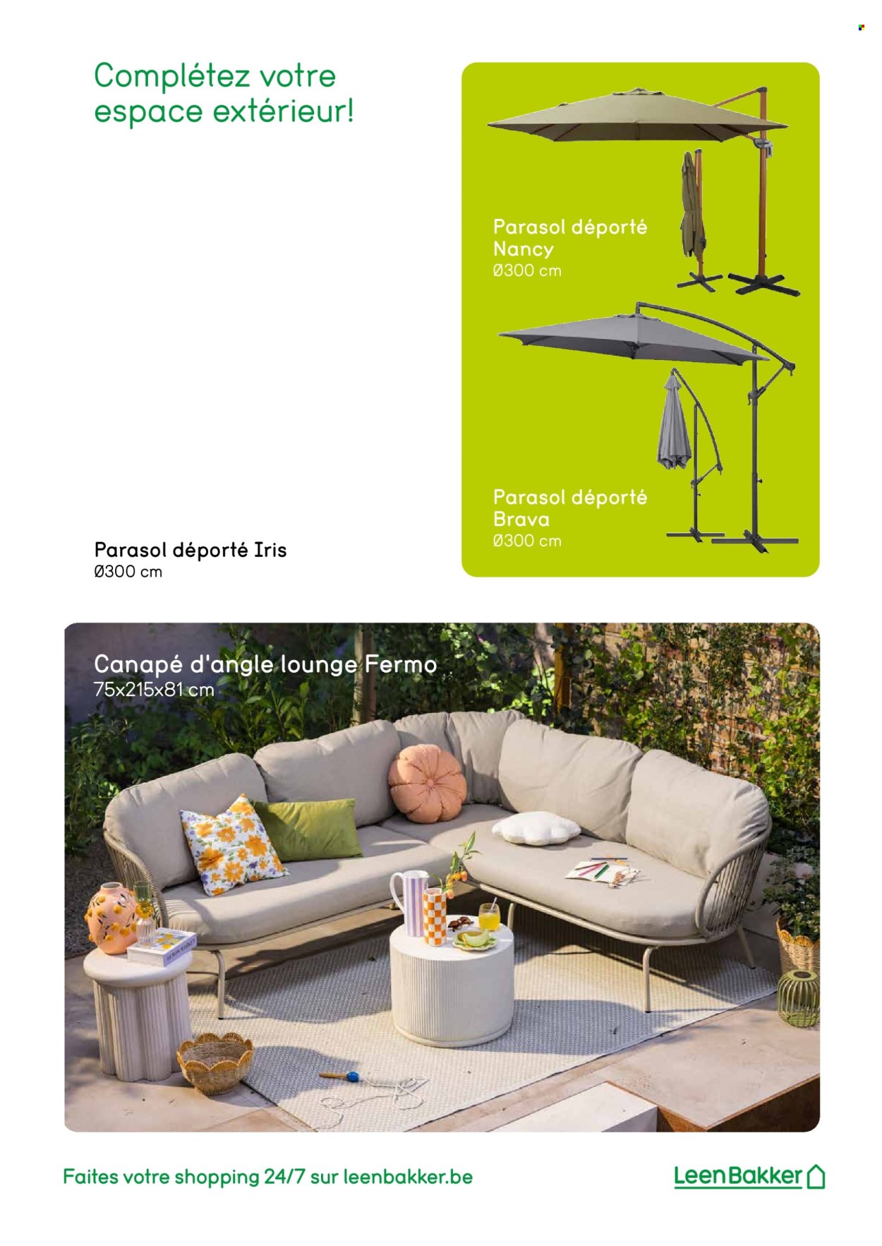 Catalogue Leen Bakker. Page 7.