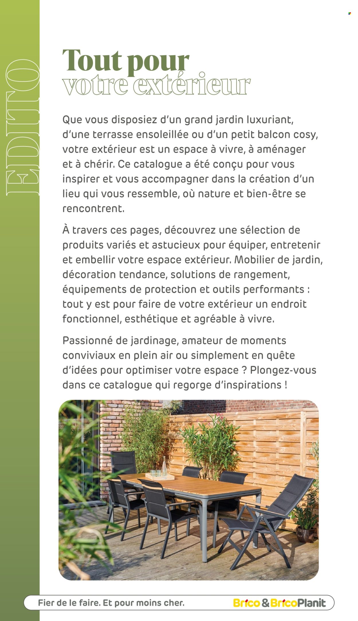 Catalogue Brico. Page 2.