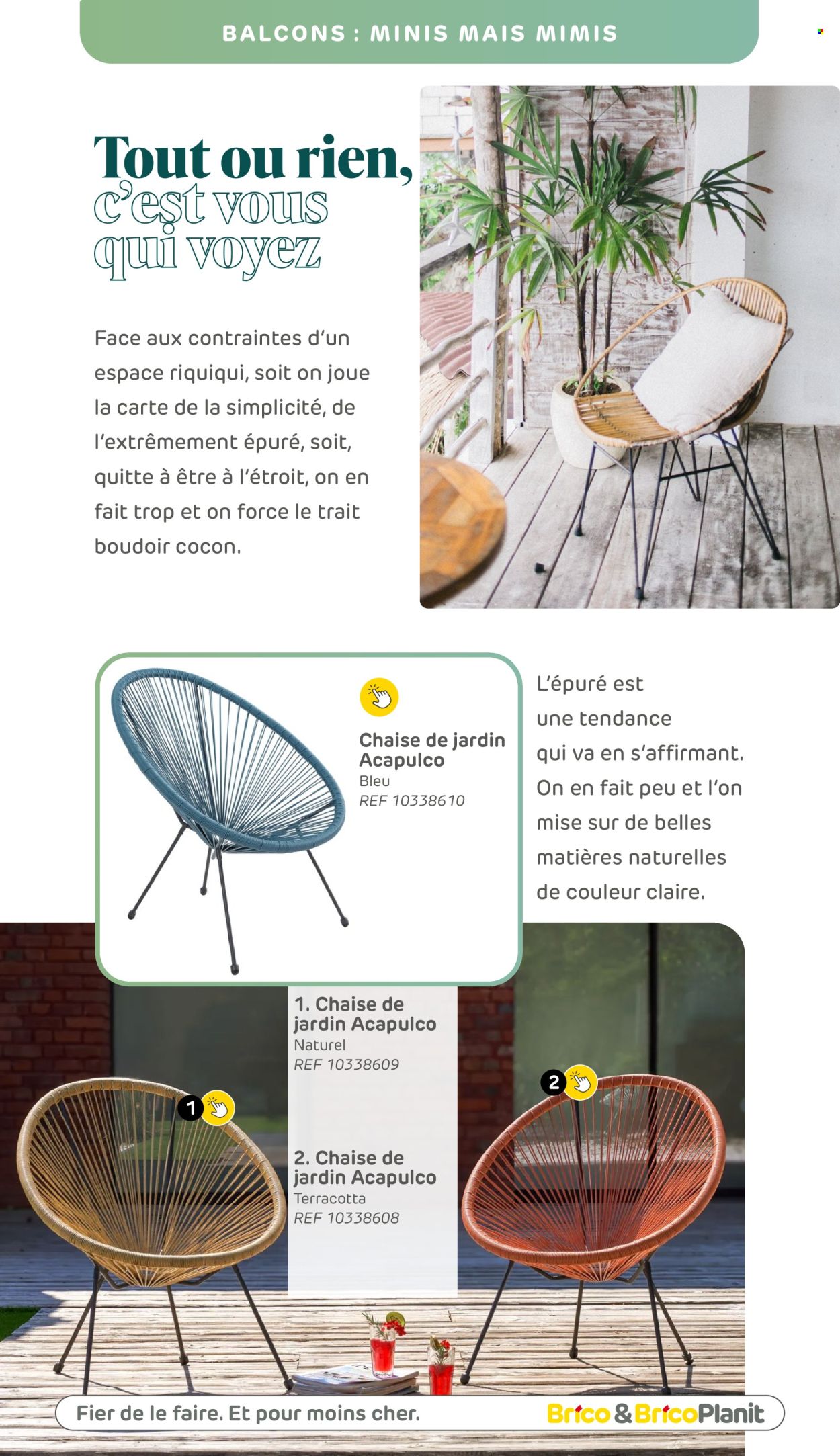 Catalogue Brico. Page 66.