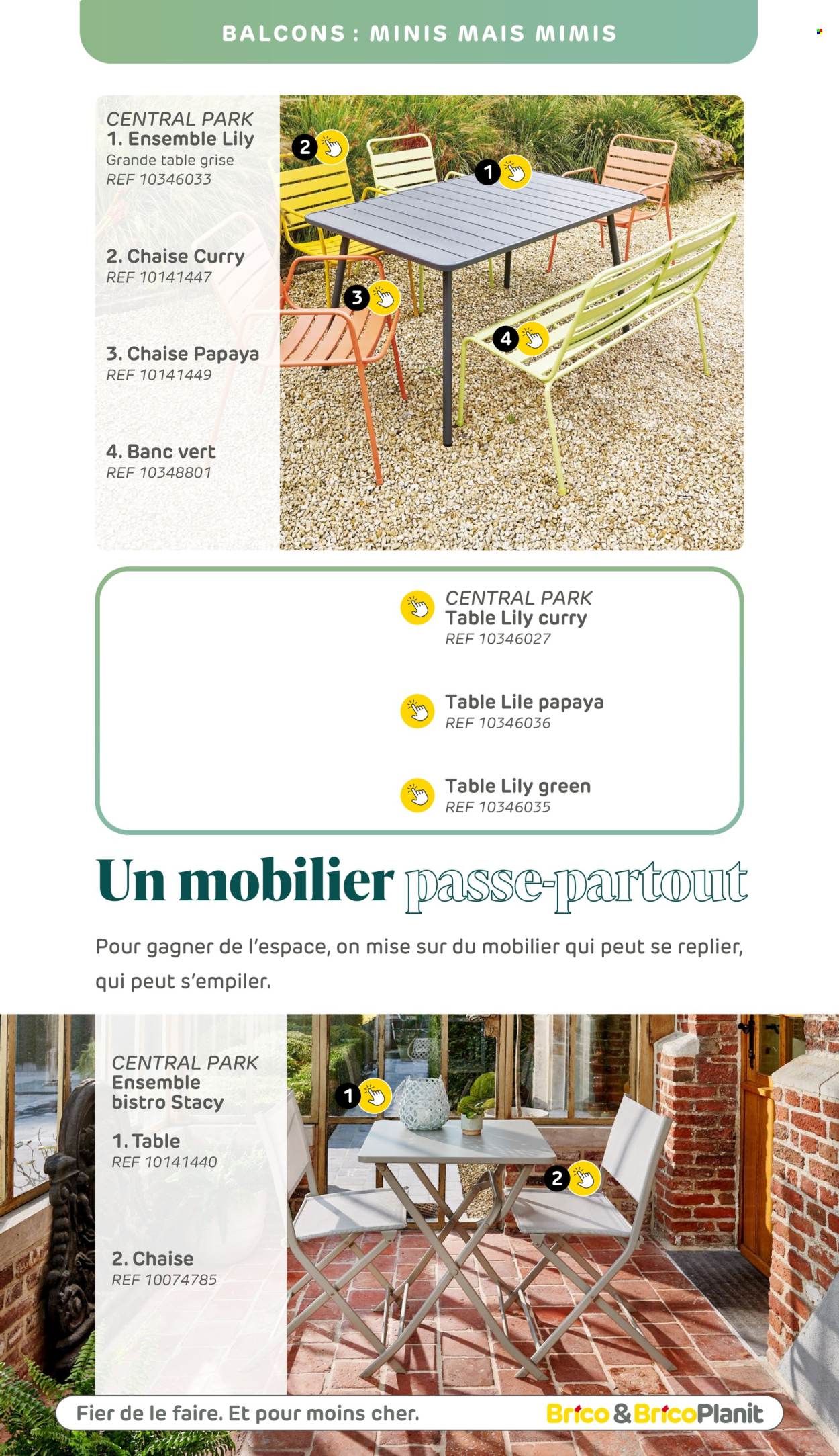 Catalogue Brico. Page 70.