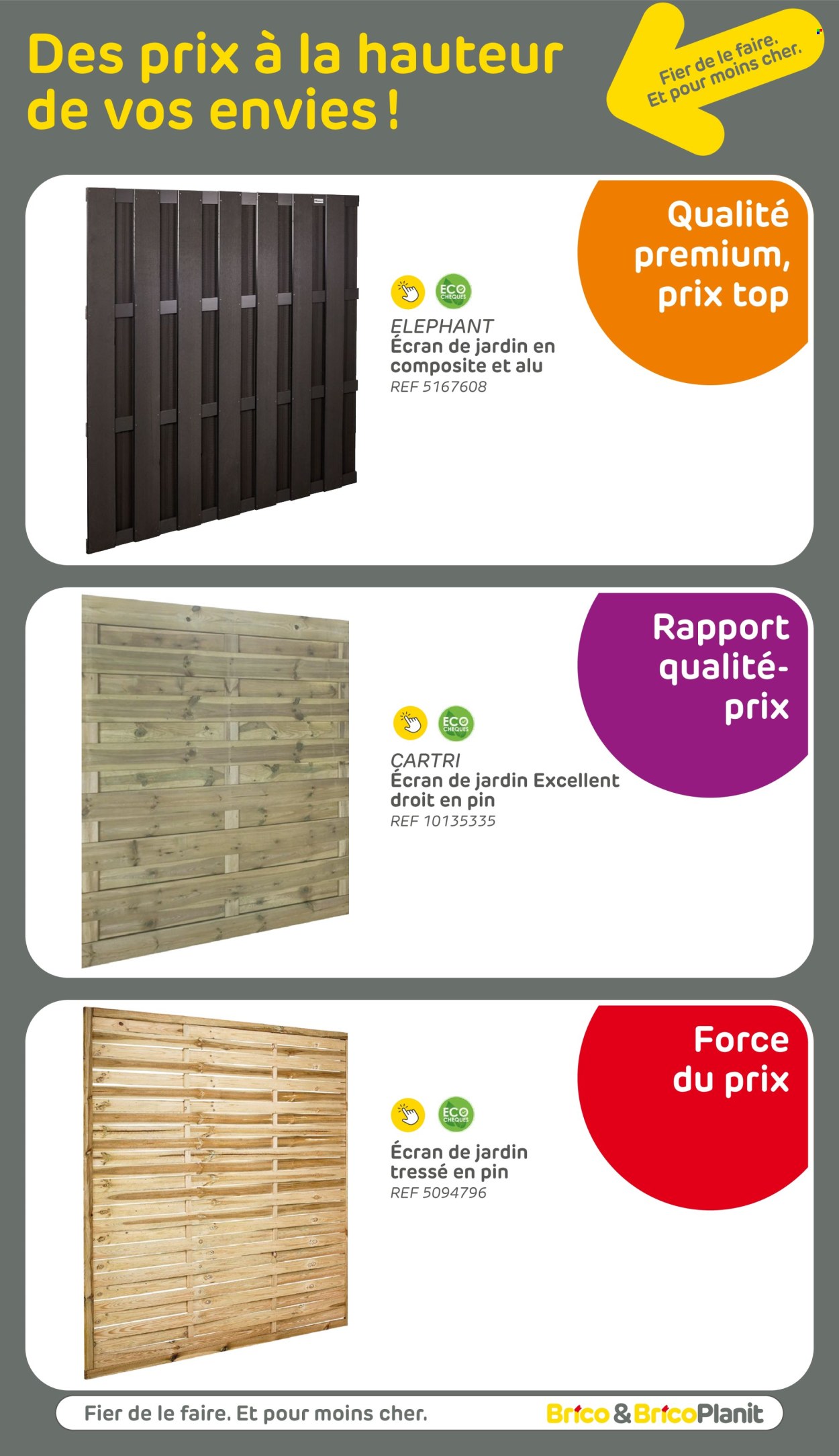 Catalogue Brico. Page 108.