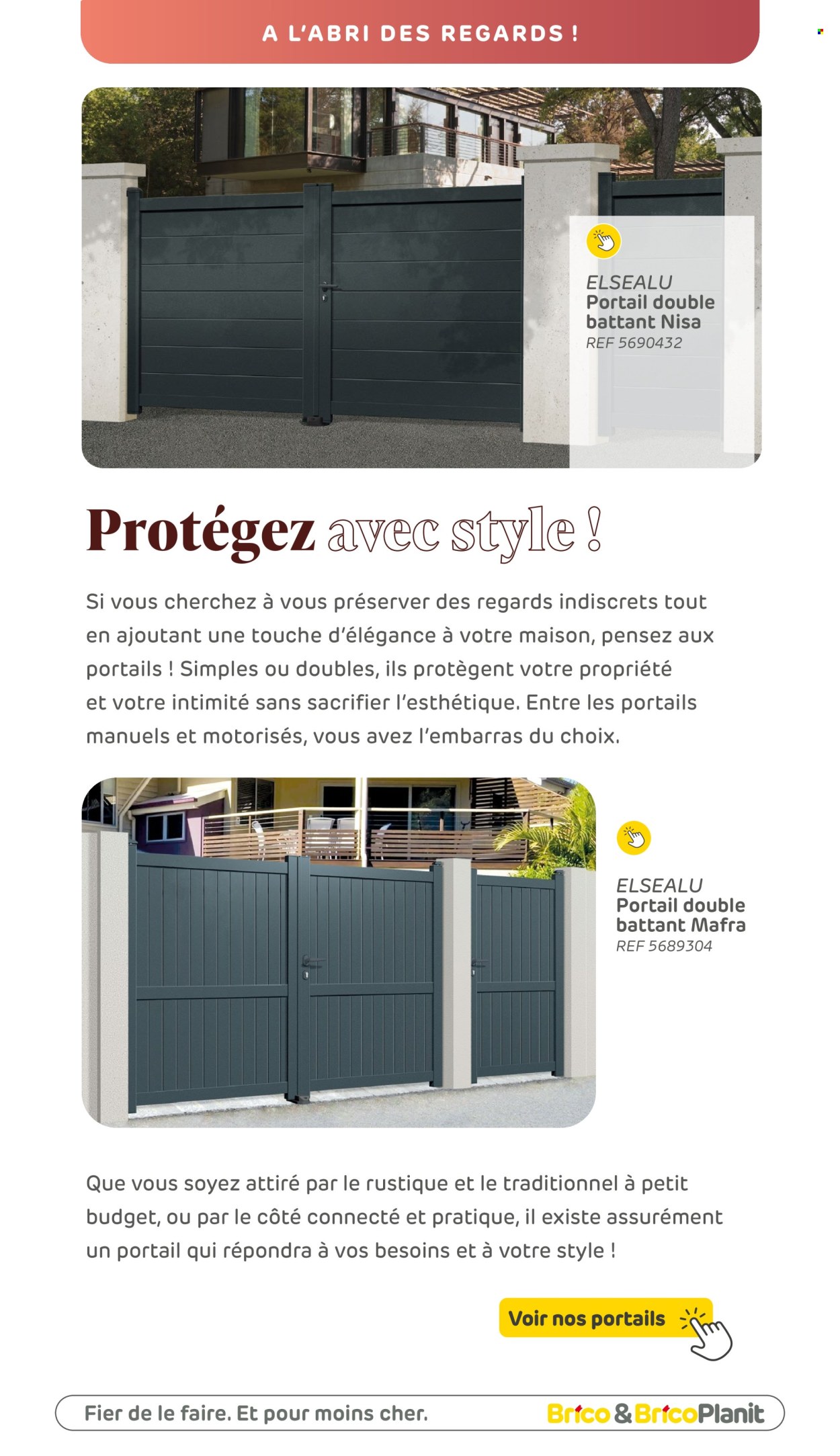 Catalogue Brico. Page 109.