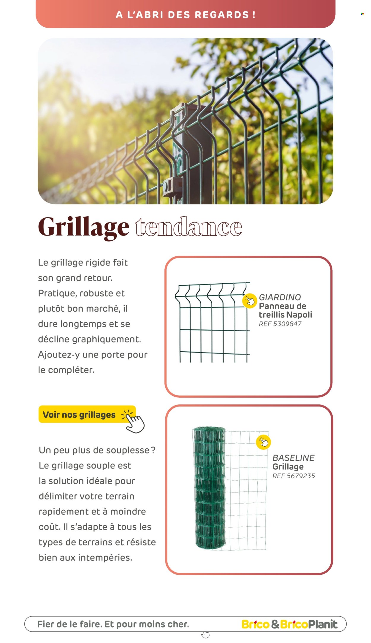 Catalogue Brico. Page 110.