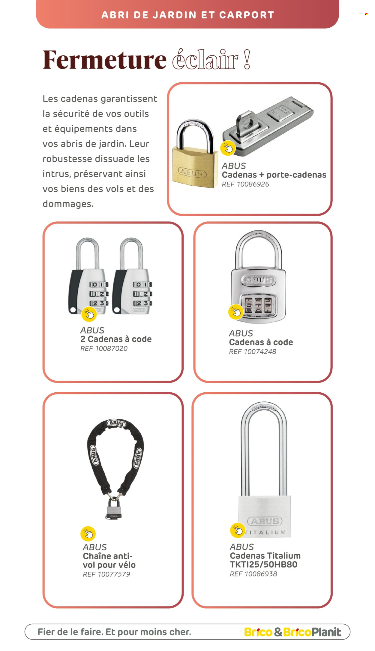 Catalogue Brico. Page 120.