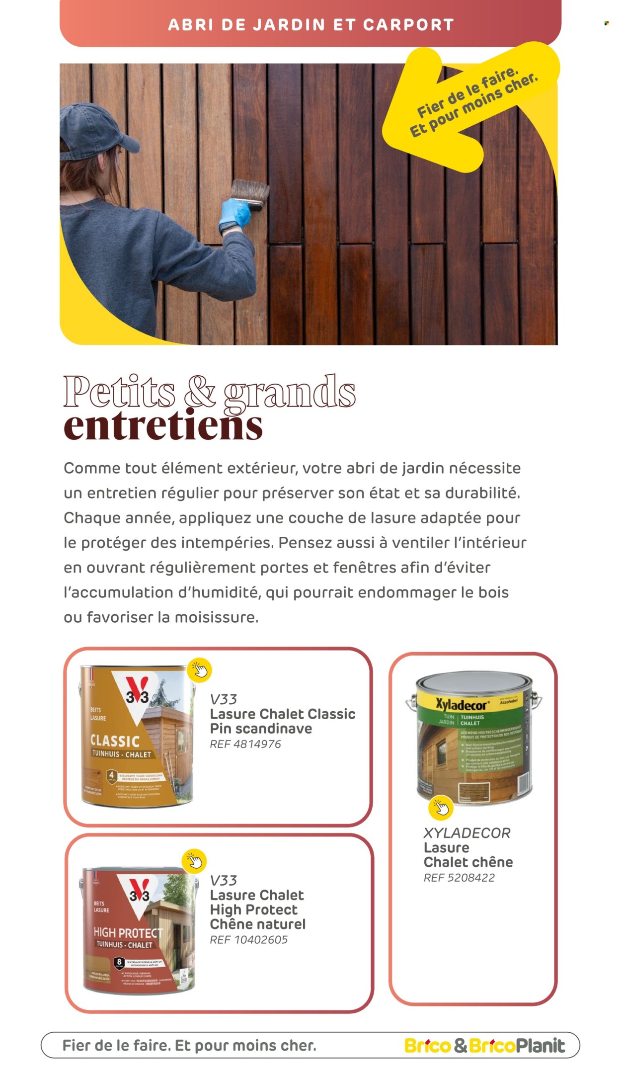 Catalogue Brico. Page 123.