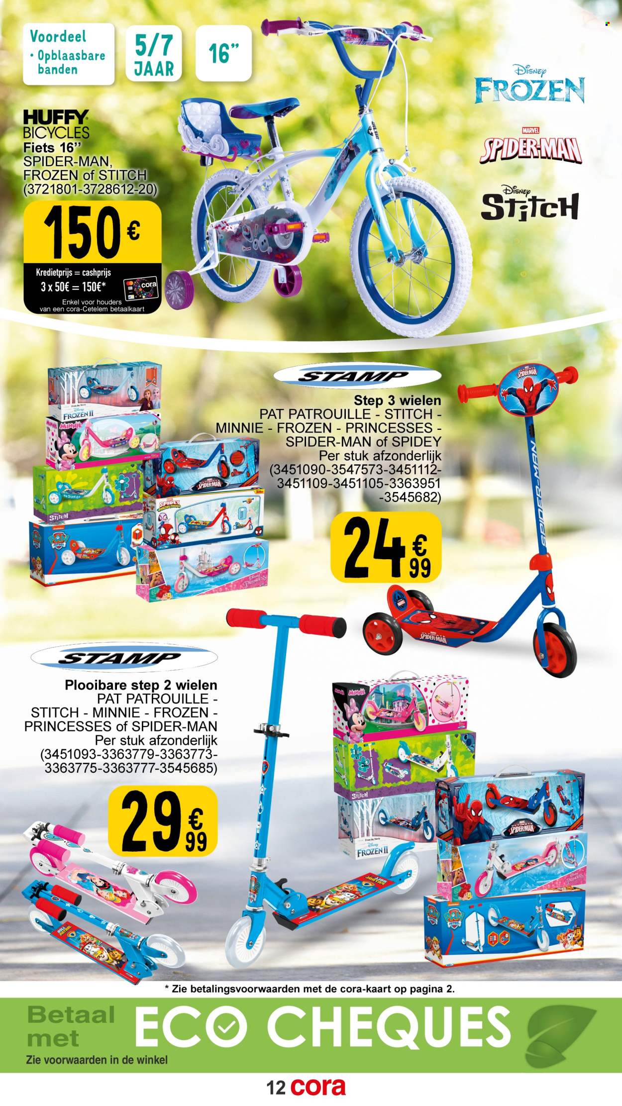 Catalogue Cora - 18.3.2025 - 30.9.2025. Page 12.