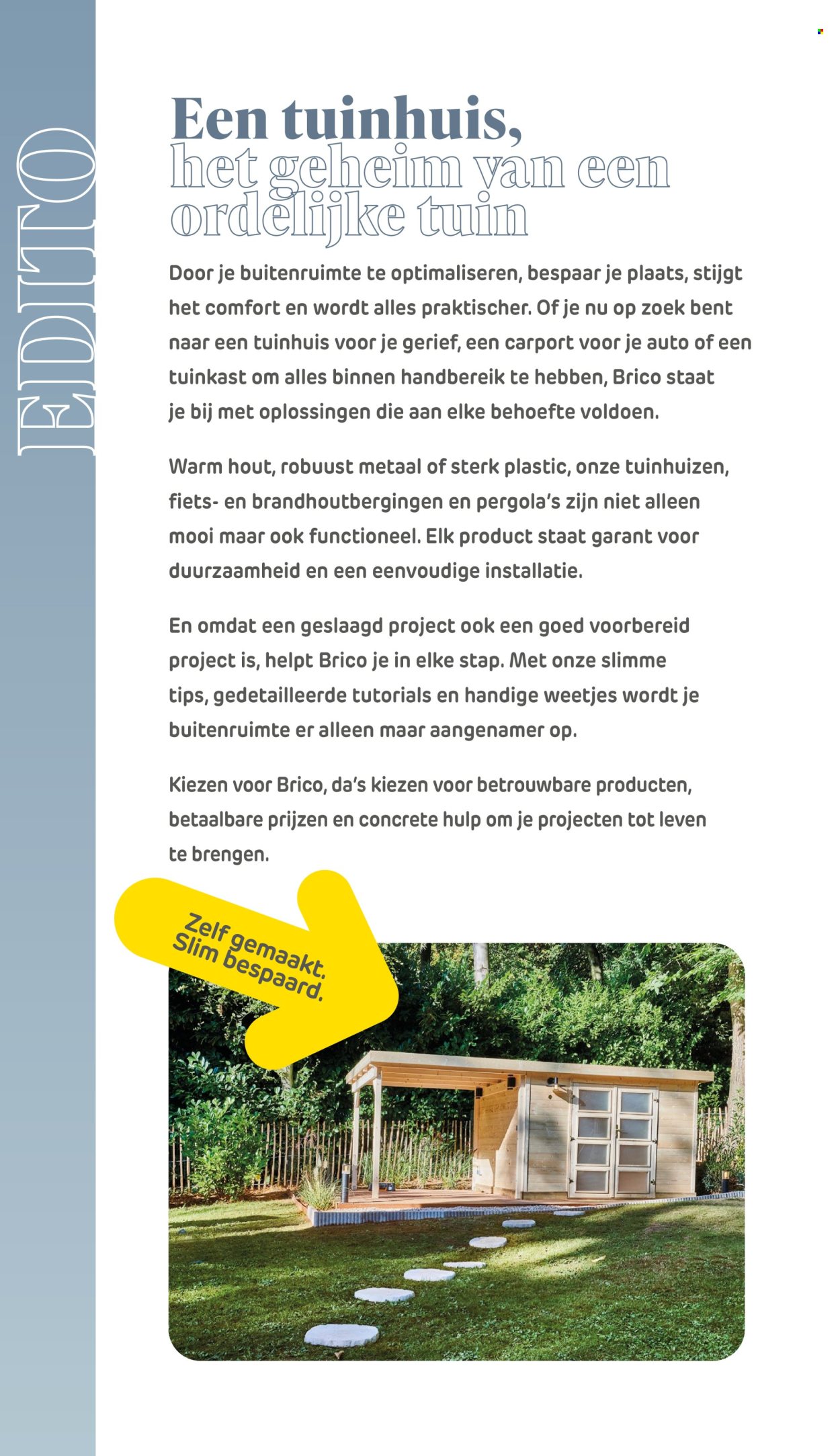 Catalogue Brico. Page 4.