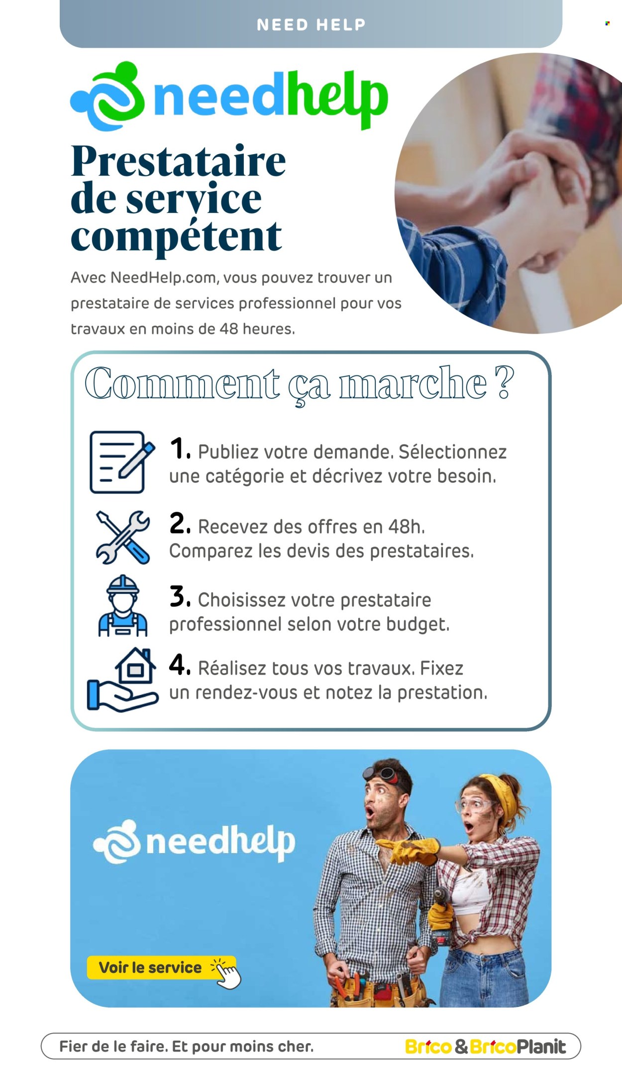 Catalogue Brico. Page 3.