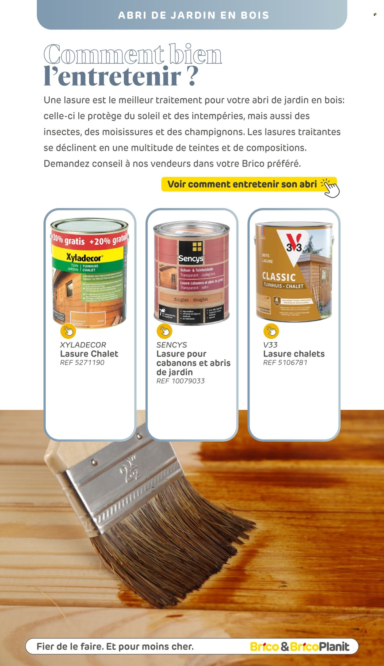 Catalogue Brico. Page 16.