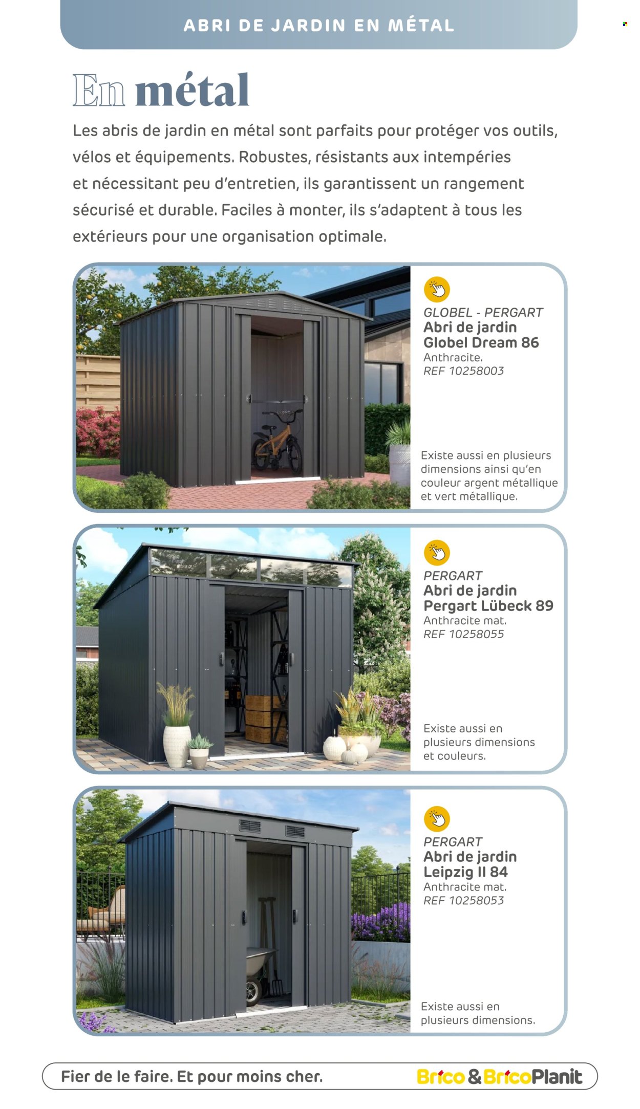 Catalogue Brico. Page 20.