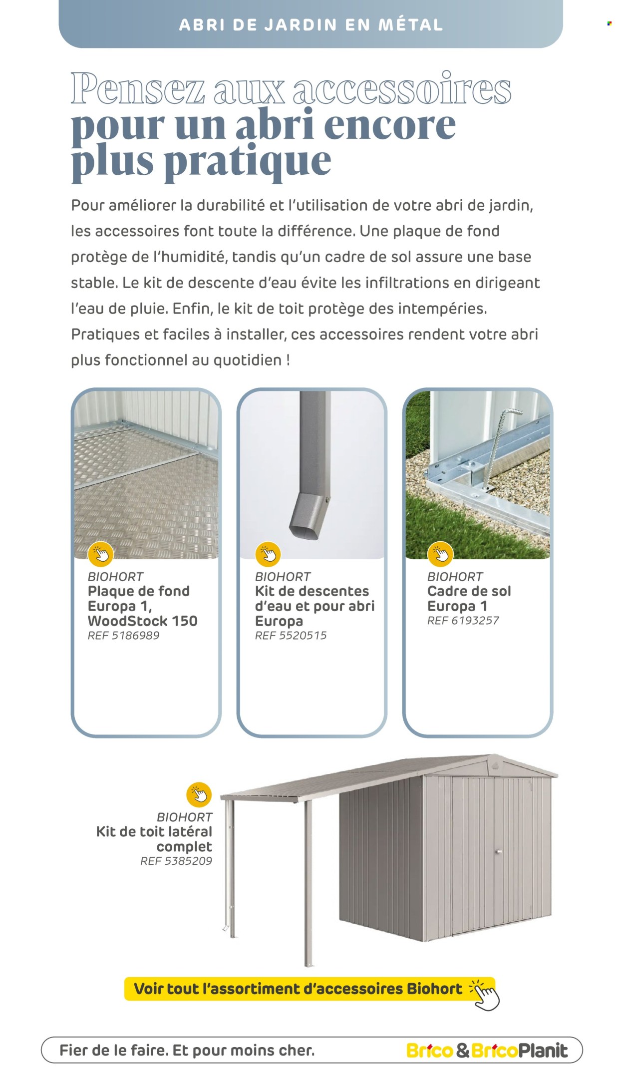 Catalogue Brico. Page 22.
