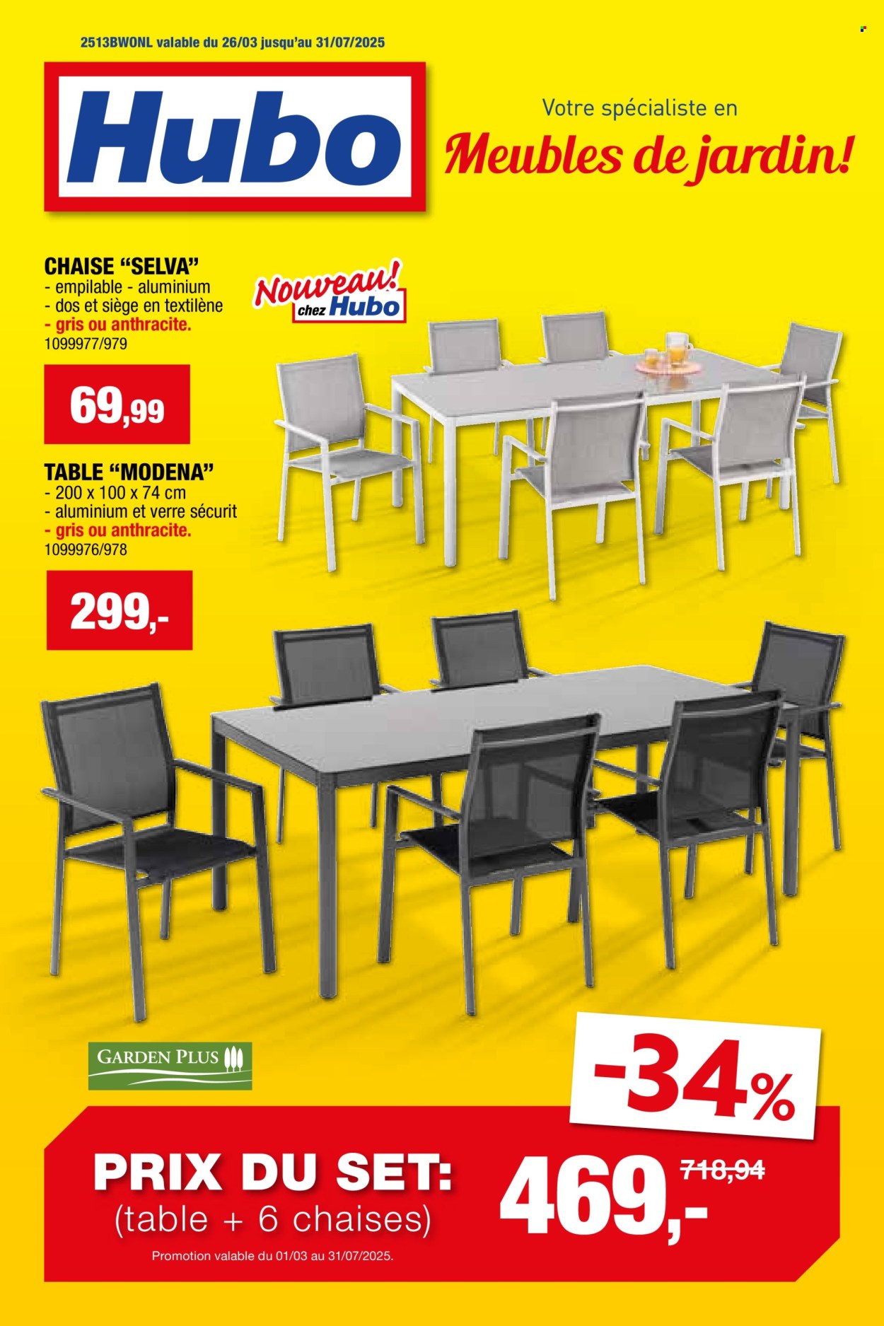 Catalogue Hubo - 26.3.2025 - 31.7.2025. Page 1.