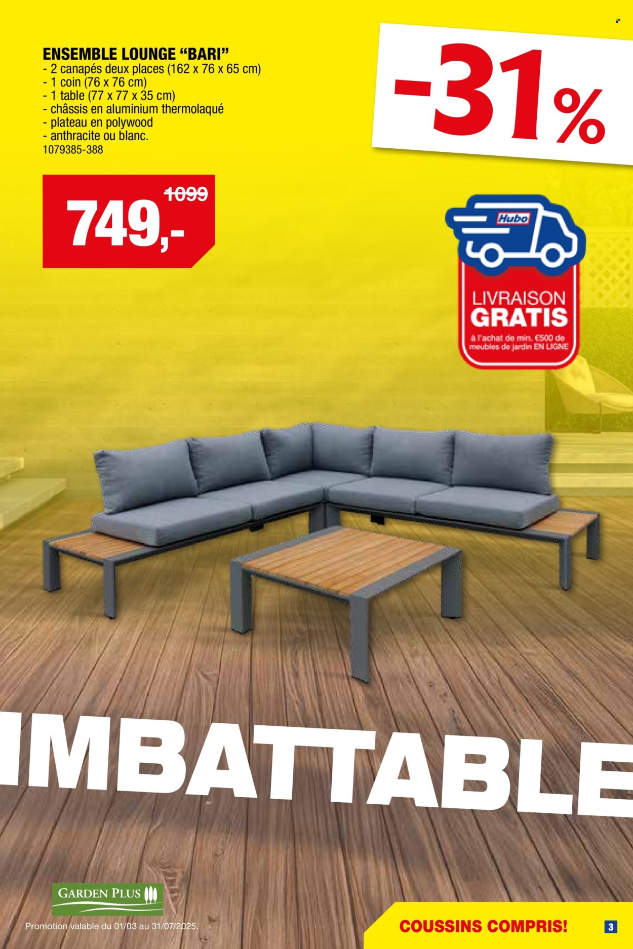 Catalogue Hubo - 26.3.2025 - 31.7.2025. Page 3.
