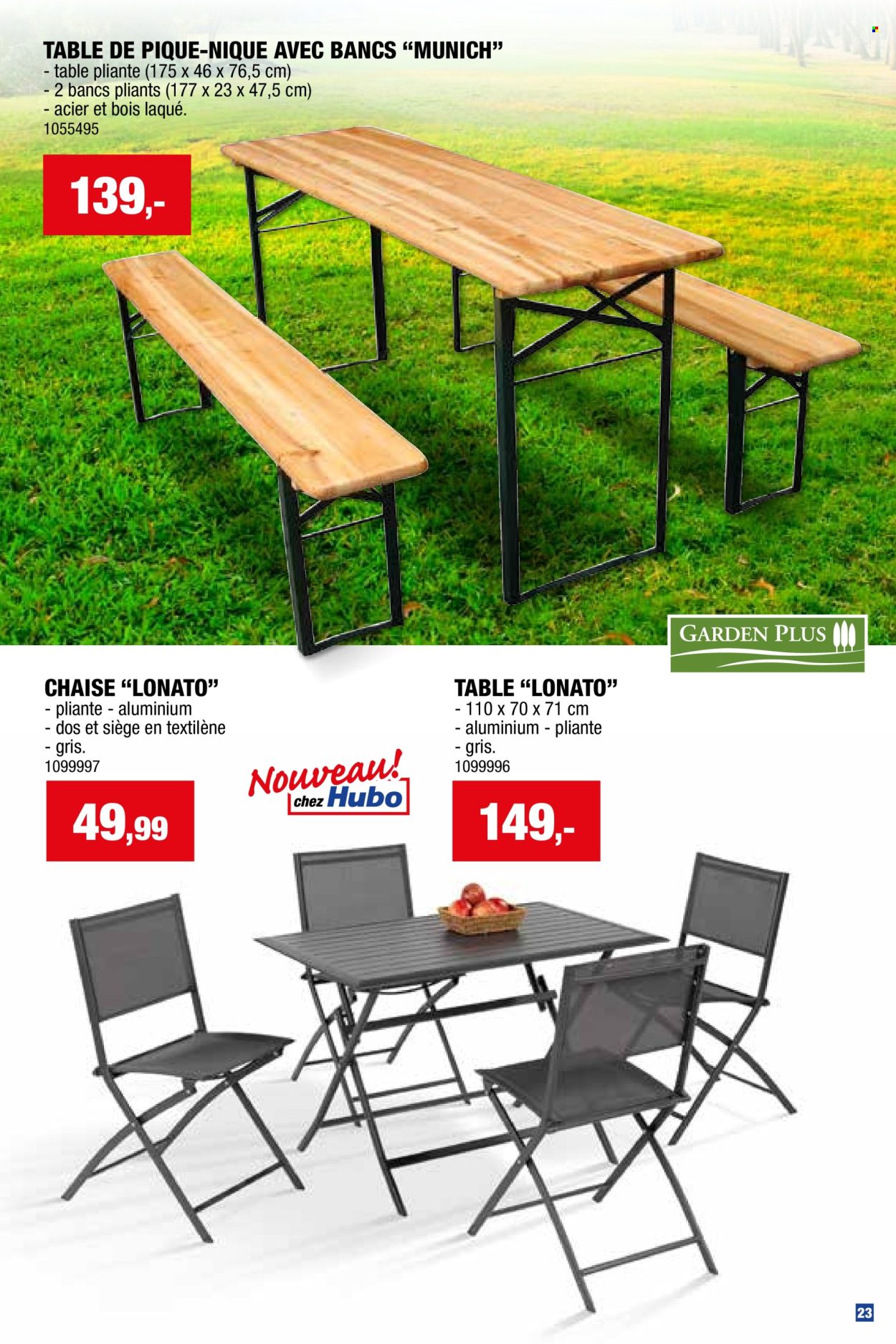 Catalogue Hubo - 26.3.2025 - 31.7.2025. Page 23.