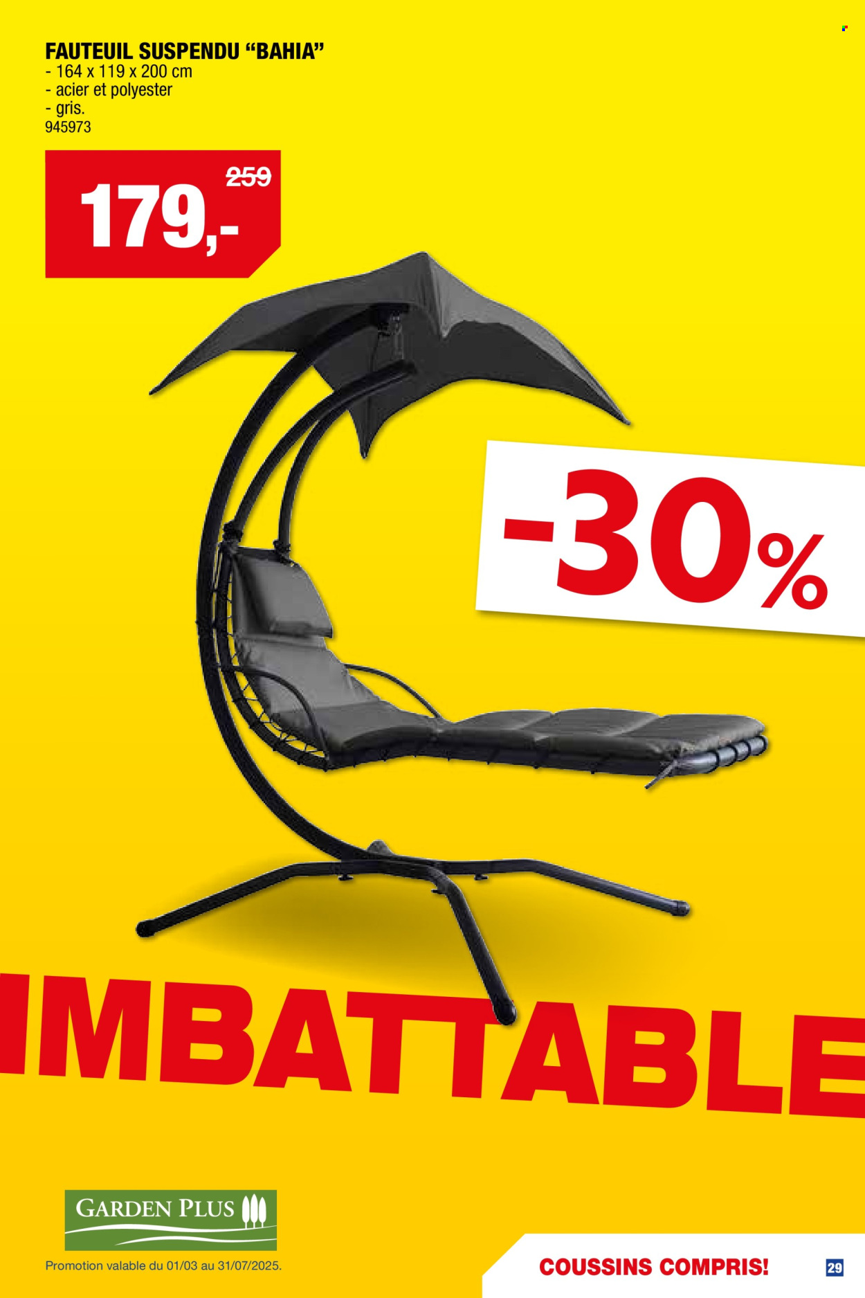 Catalogue Hubo - 26.3.2025 - 31.7.2025. Page 29.