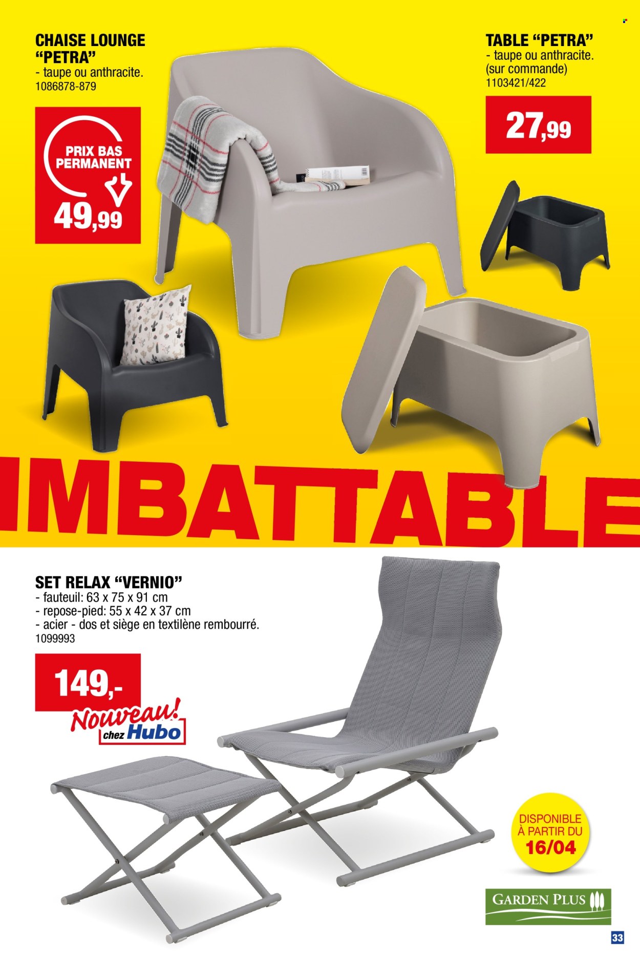 Catalogue Hubo - 26.3.2025 - 31.7.2025. Page 33.