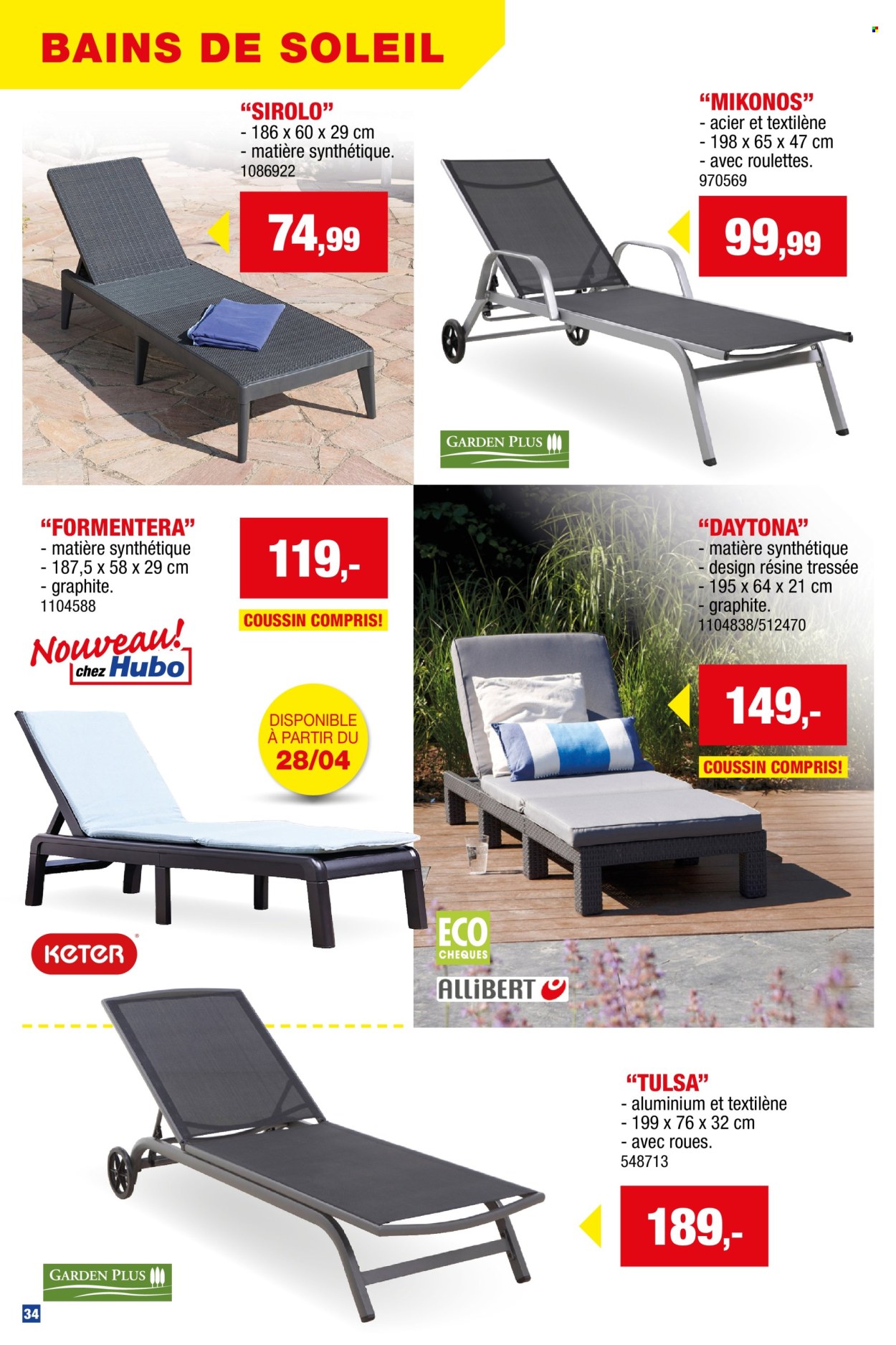 Catalogue Hubo - 26.3.2025 - 31.7.2025. Page 34.