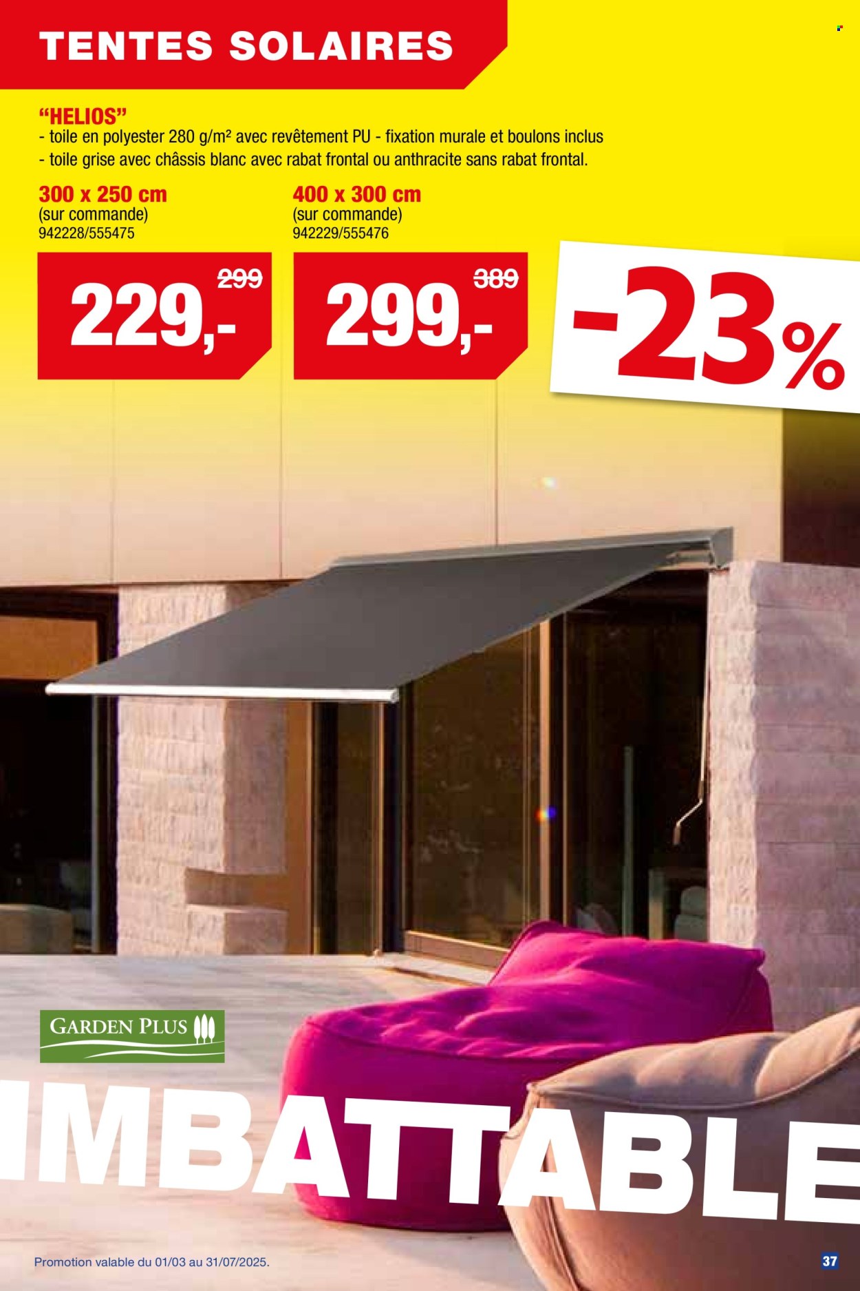 Catalogue Hubo - 26.3.2025 - 31.7.2025. Page 37.