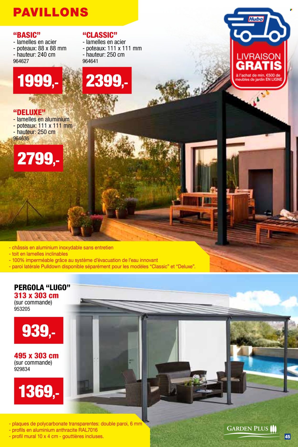 Catalogue Hubo - 26.3.2025 - 31.7.2025. Page 45.