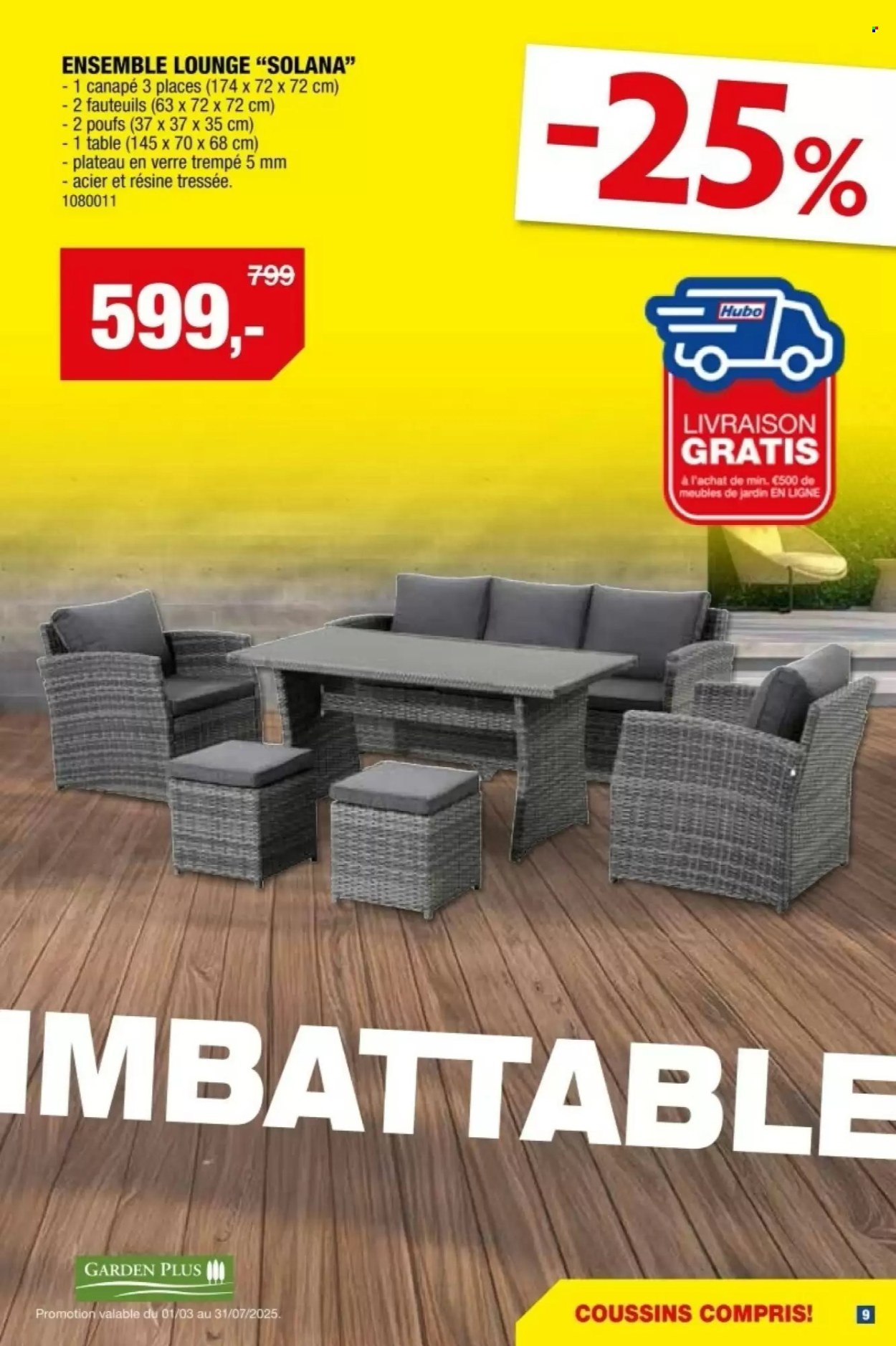 Catalogue Hubo - 26.3.2025 - 31.7.2025. Page 9.