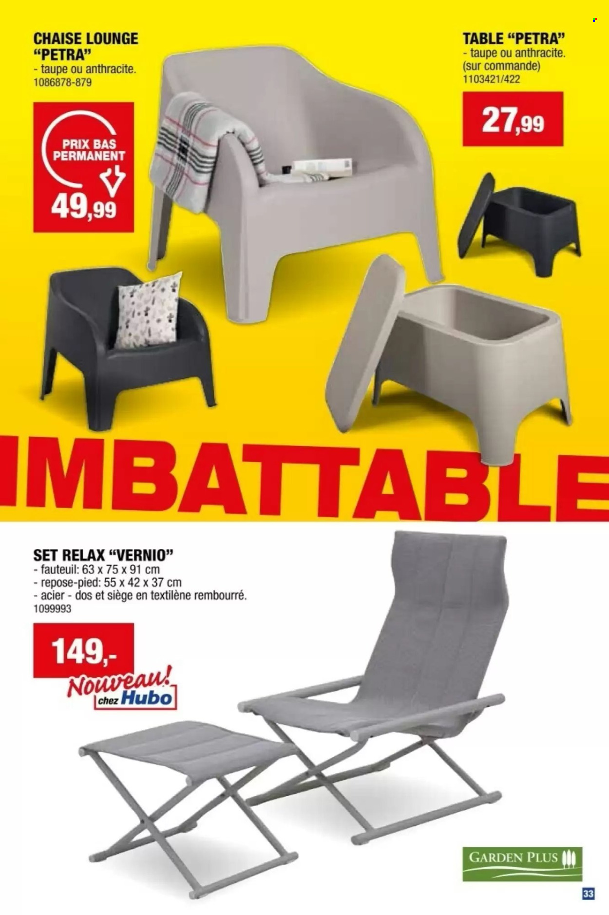 Catalogue Hubo - 26.3.2025 - 31.7.2025. Page 33.