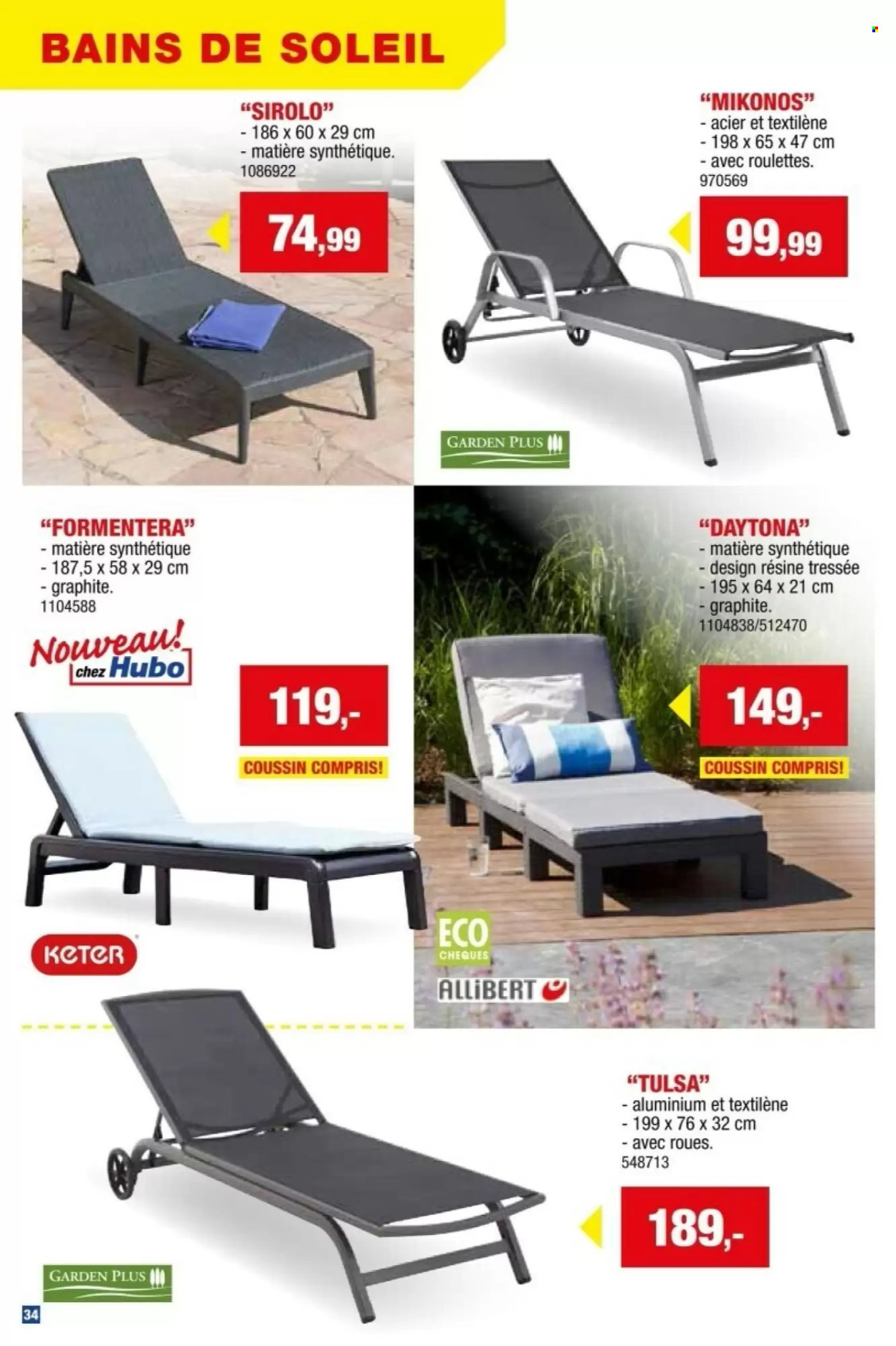 Catalogue Hubo - 26.3.2025 - 31.7.2025. Page 34.