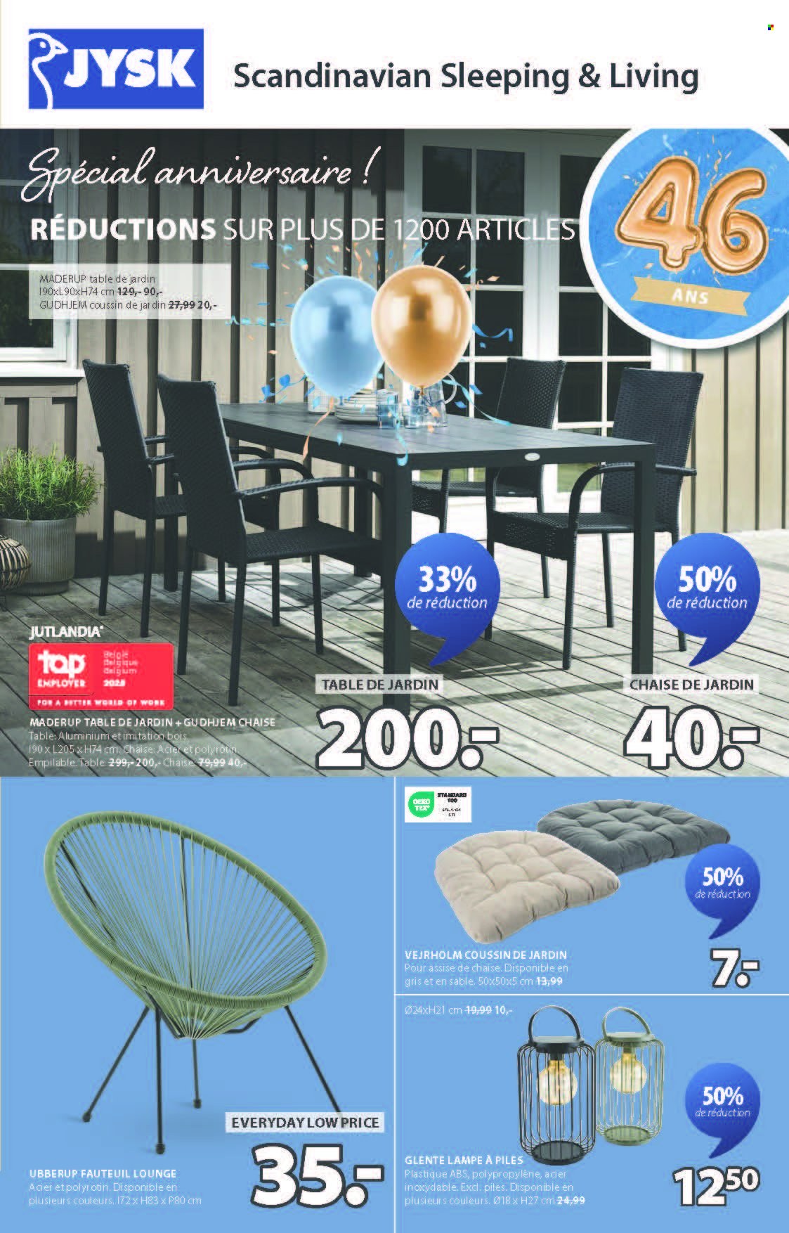 Catalogue JYSK - 14.4.2025 - 18.5.2025. Page 1.
