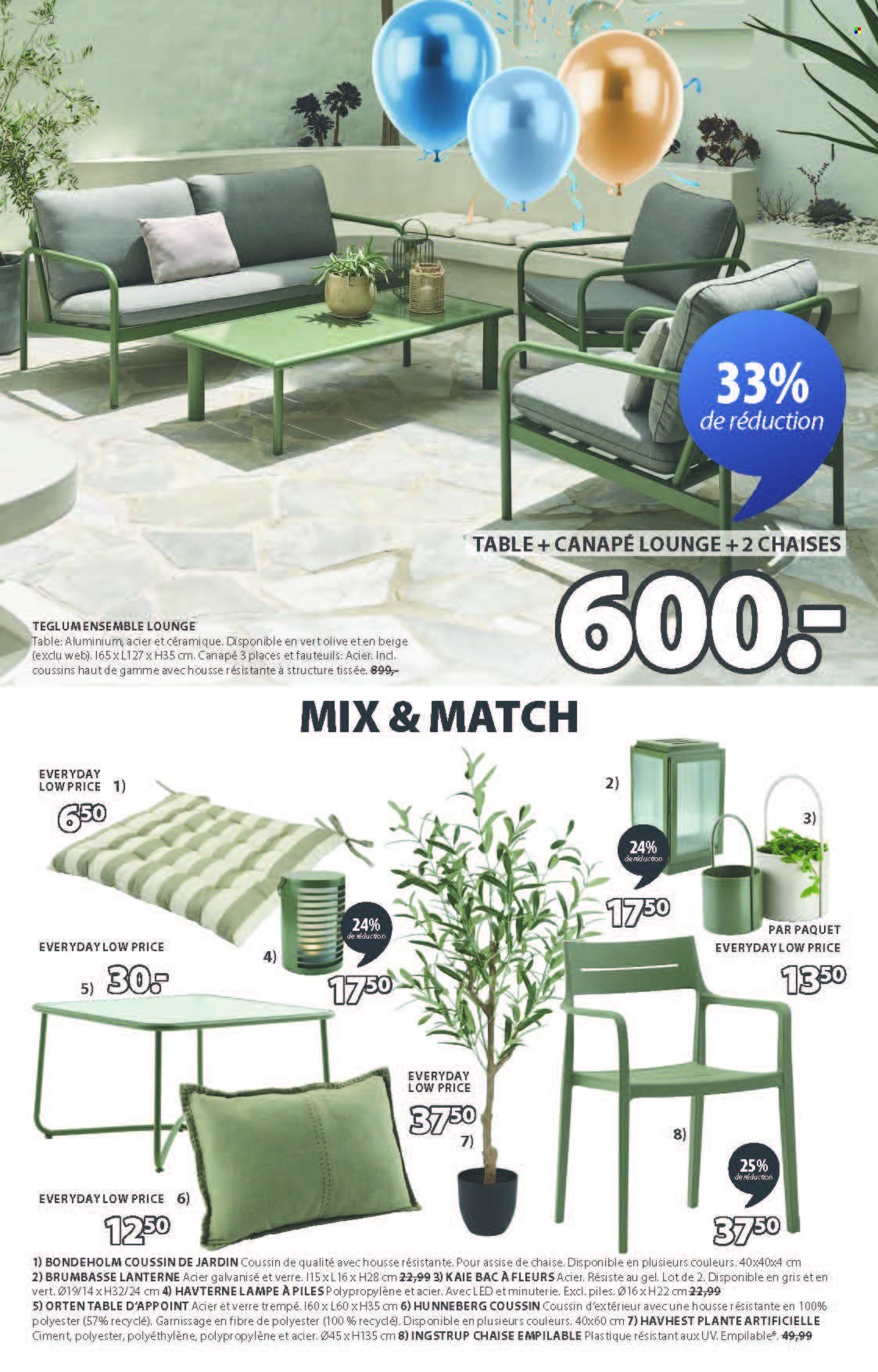 Catalogue JYSK - 14.4.2025 - 18.5.2025. Page 2.