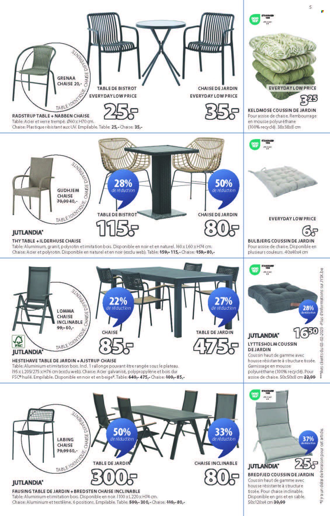 Catalogue JYSK - 14.4.2025 - 18.5.2025. Page 5.