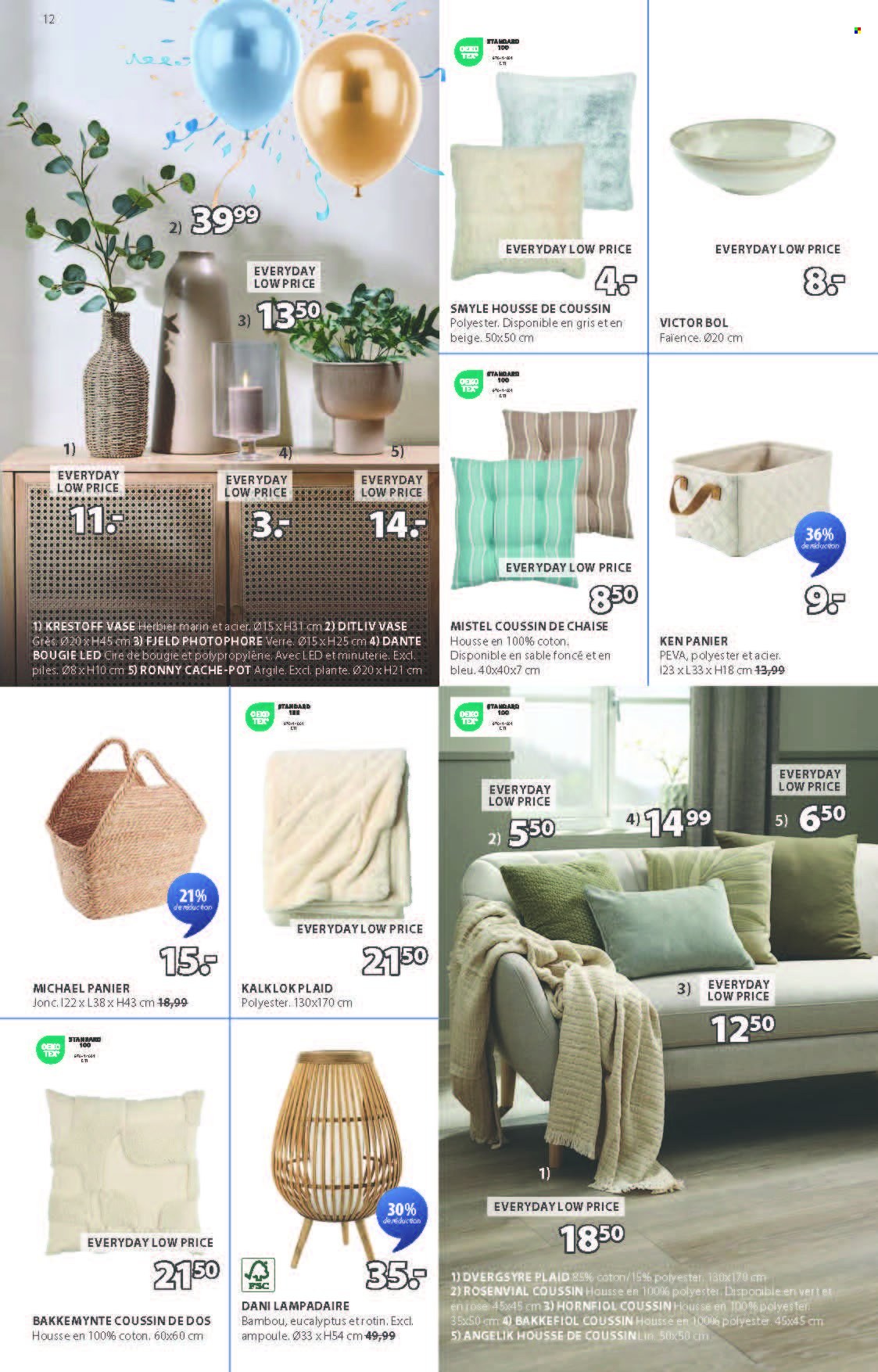 Catalogue JYSK - 14.4.2025 - 18.5.2025. Page 12.