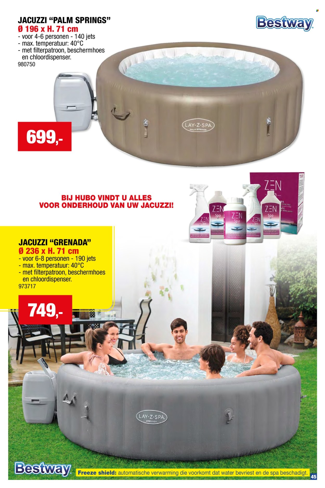 Catalogue Hubo - 16.4.2025 - 31.7.2025. Page 45.