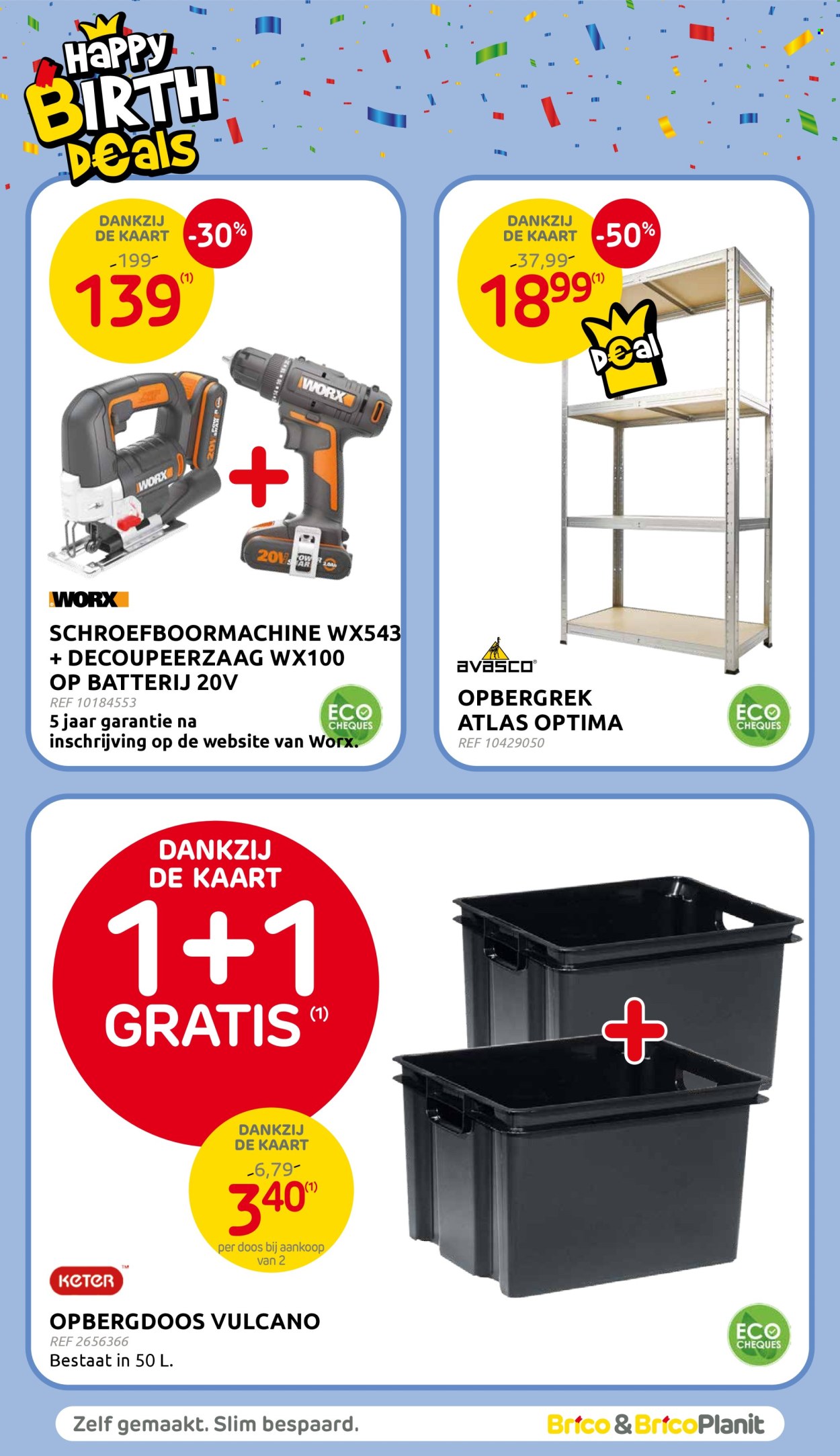 Catalogue Brico - 23.4.2025 - 12.5.2025. Page 20.