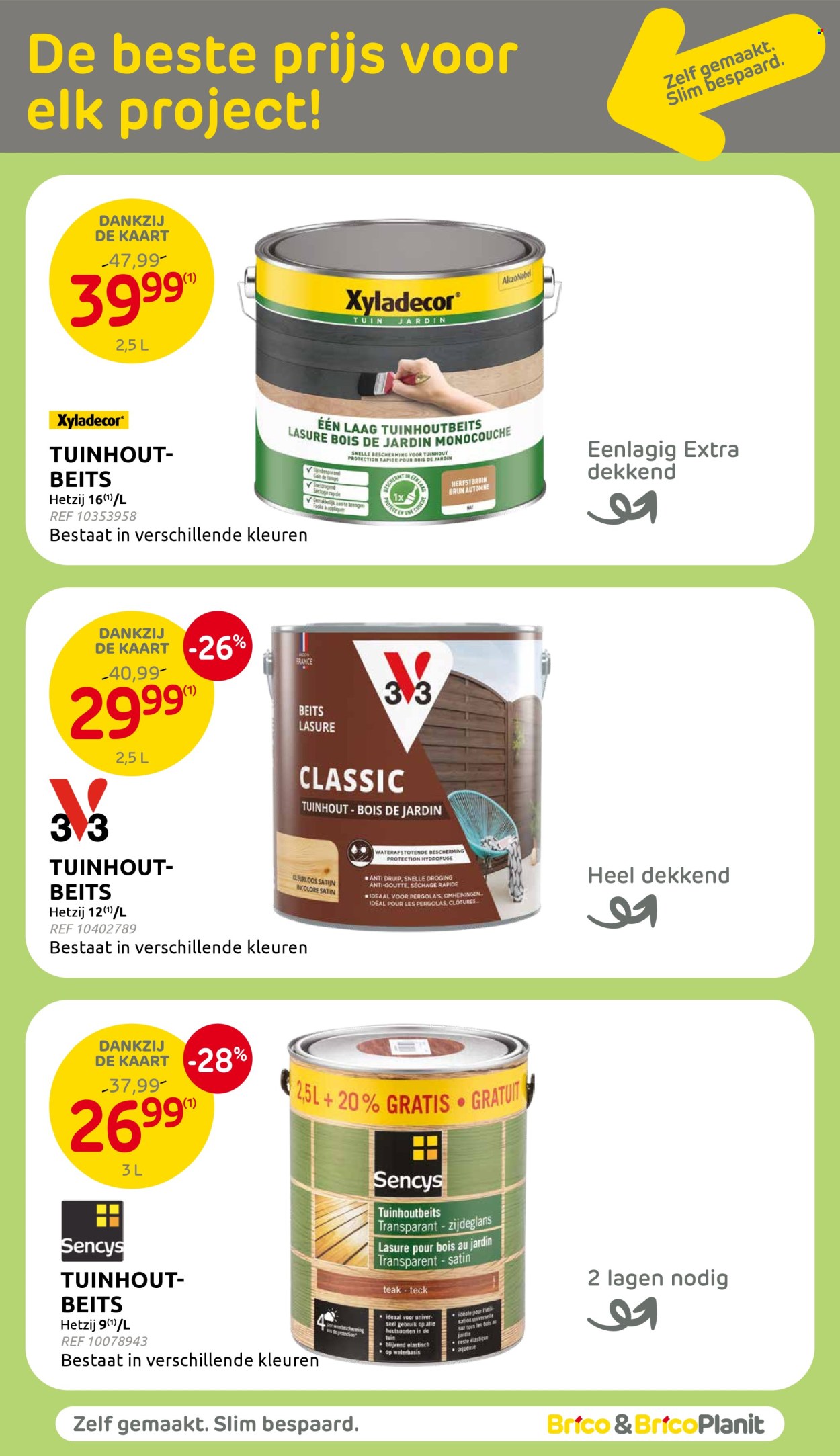 Catalogue Brico - 23.4.2025 - 12.5.2025. Page 33.