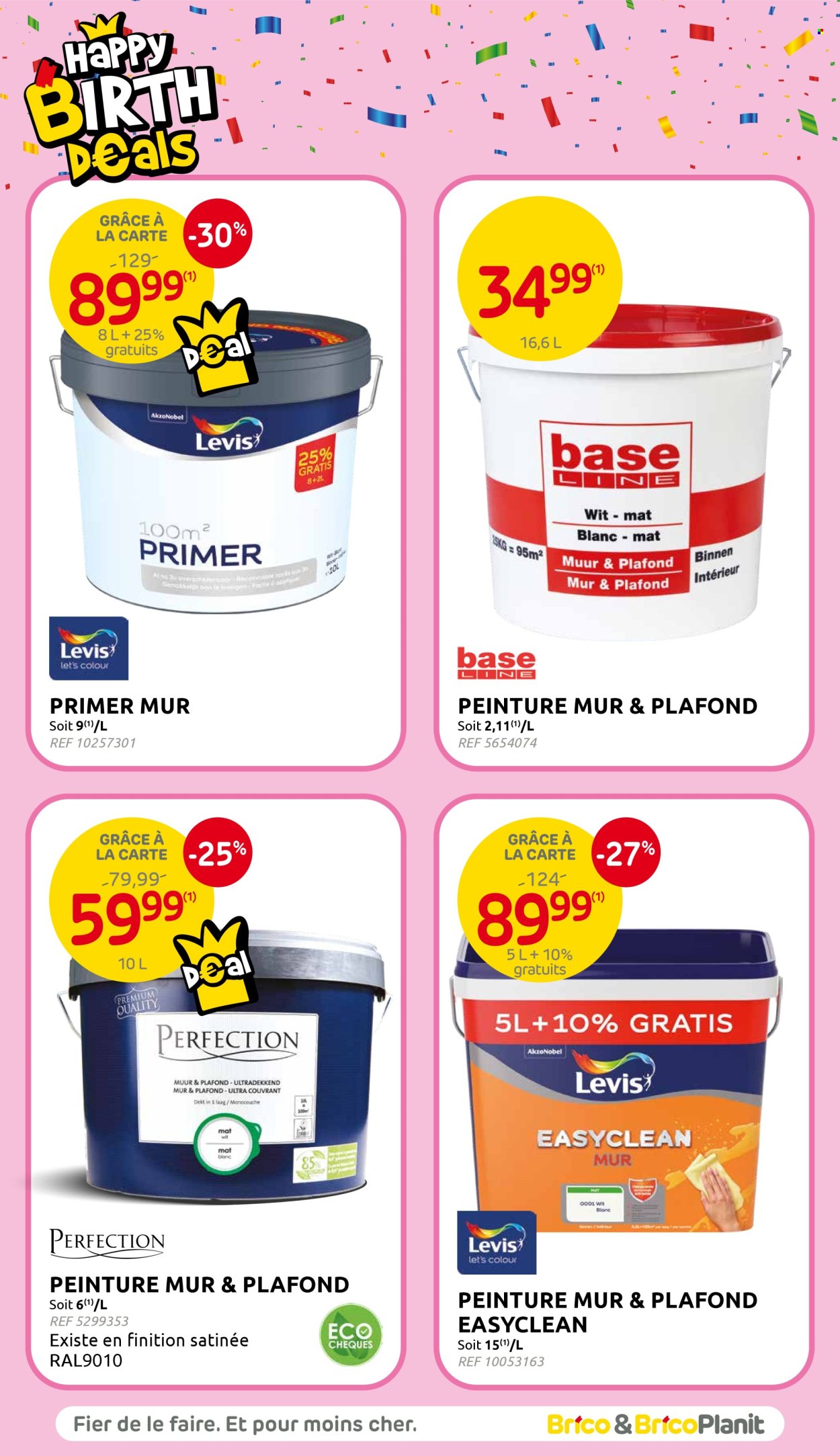 Catalogue Brico - 23.4.2025 - 12.5.2025. Page 4.
