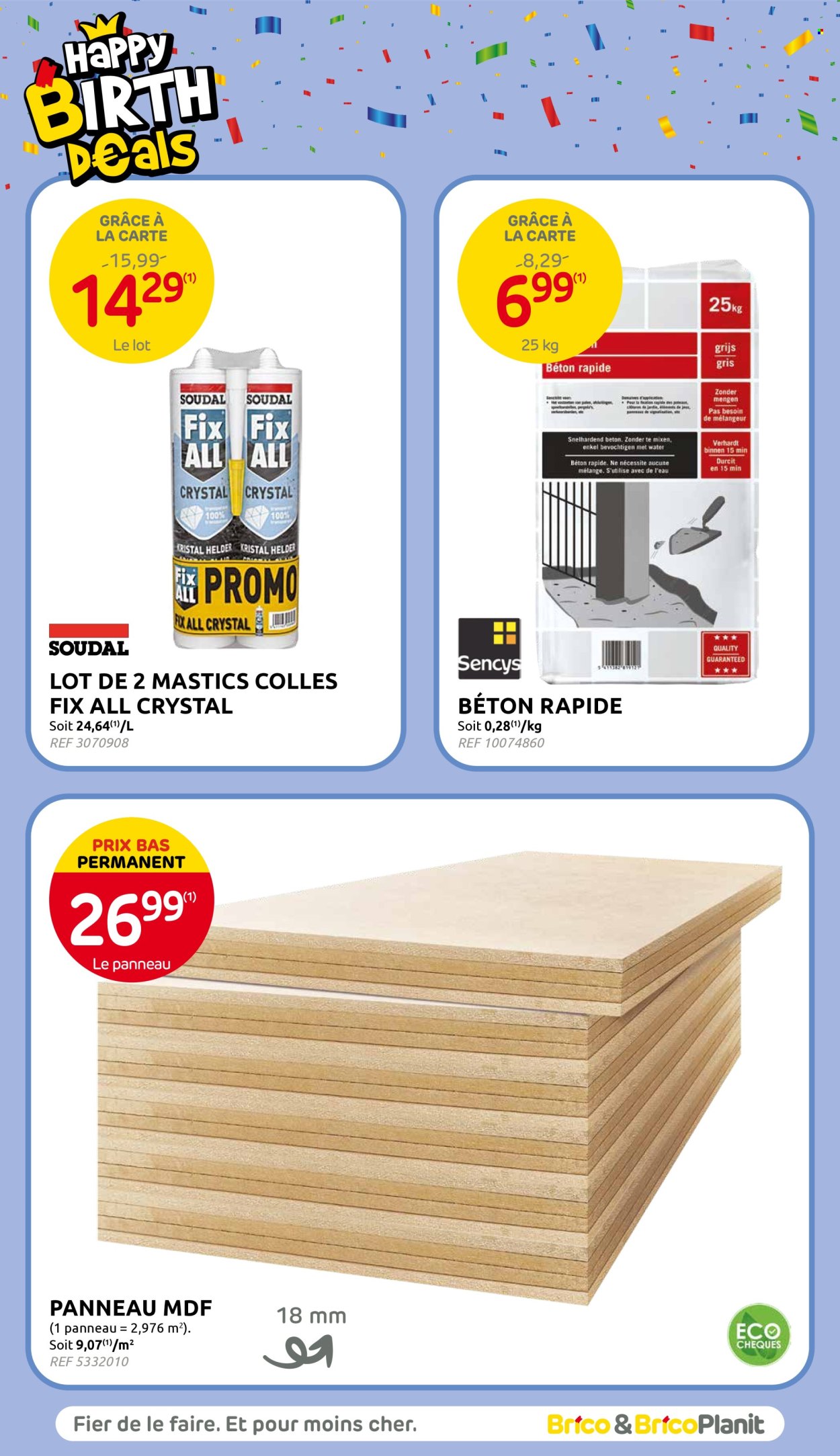 Catalogue Brico - 23.4.2025 - 12.5.2025. Page 16.