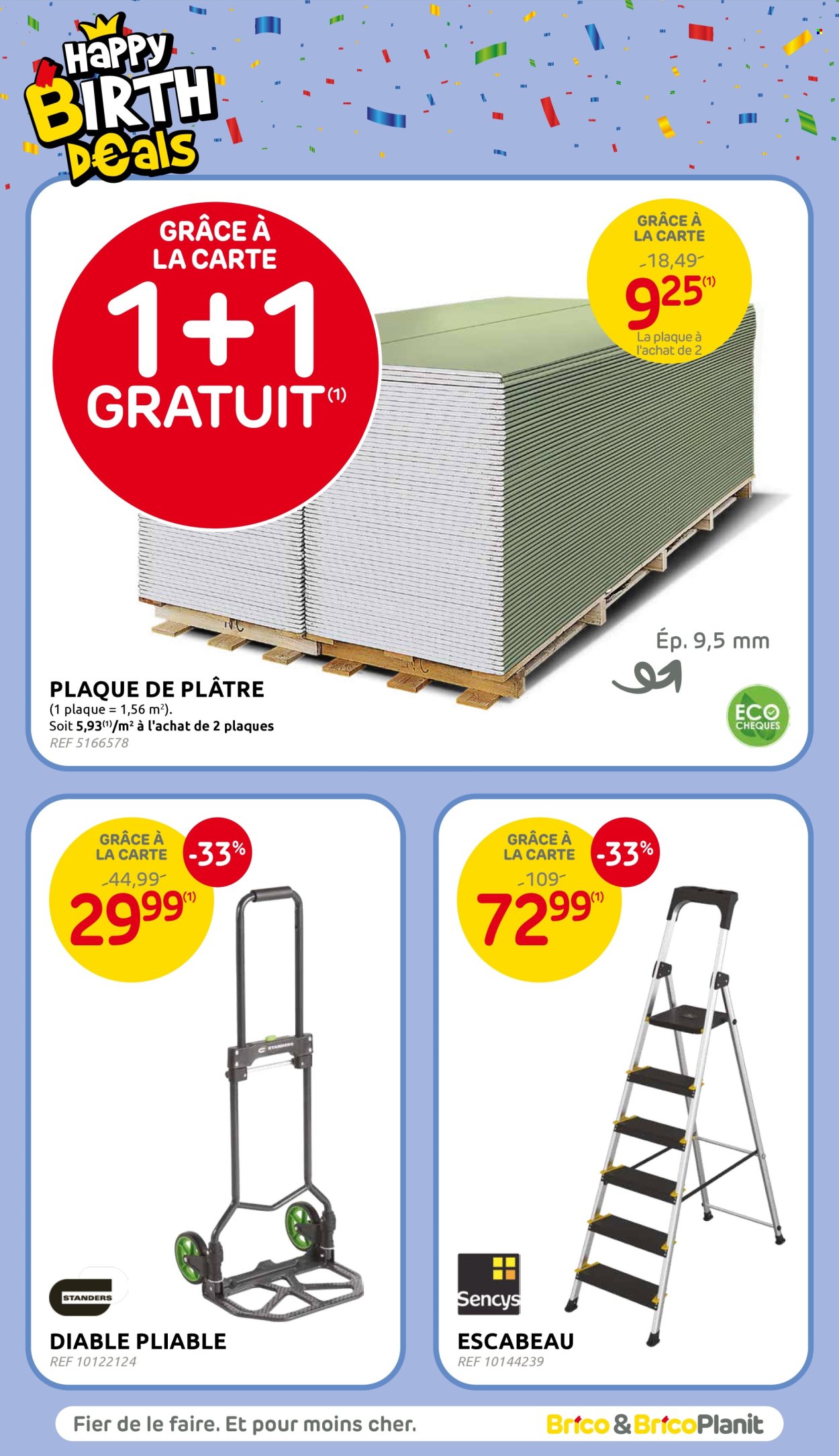 Catalogue Brico - 23.4.2025 - 12.5.2025. Page 18.