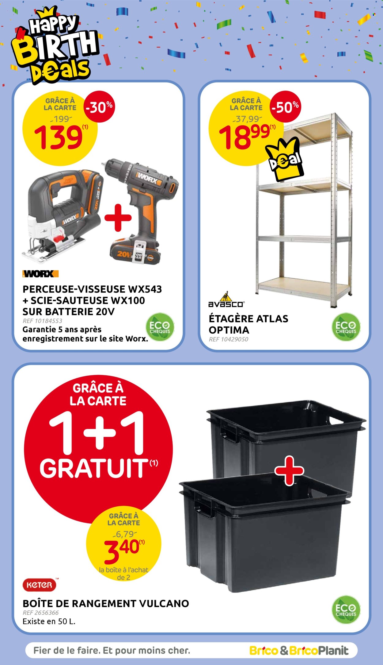 Catalogue Brico - 23.4.2025 - 12.5.2025. Page 20.
