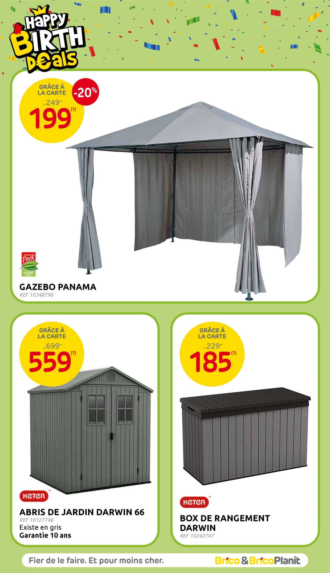 Catalogue Brico - 23.4.2025 - 12.5.2025. Page 28.