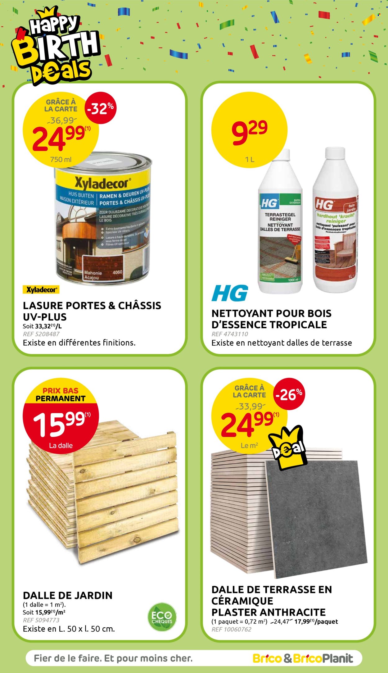 Catalogue Brico - 23.4.2025 - 12.5.2025. Page 34.