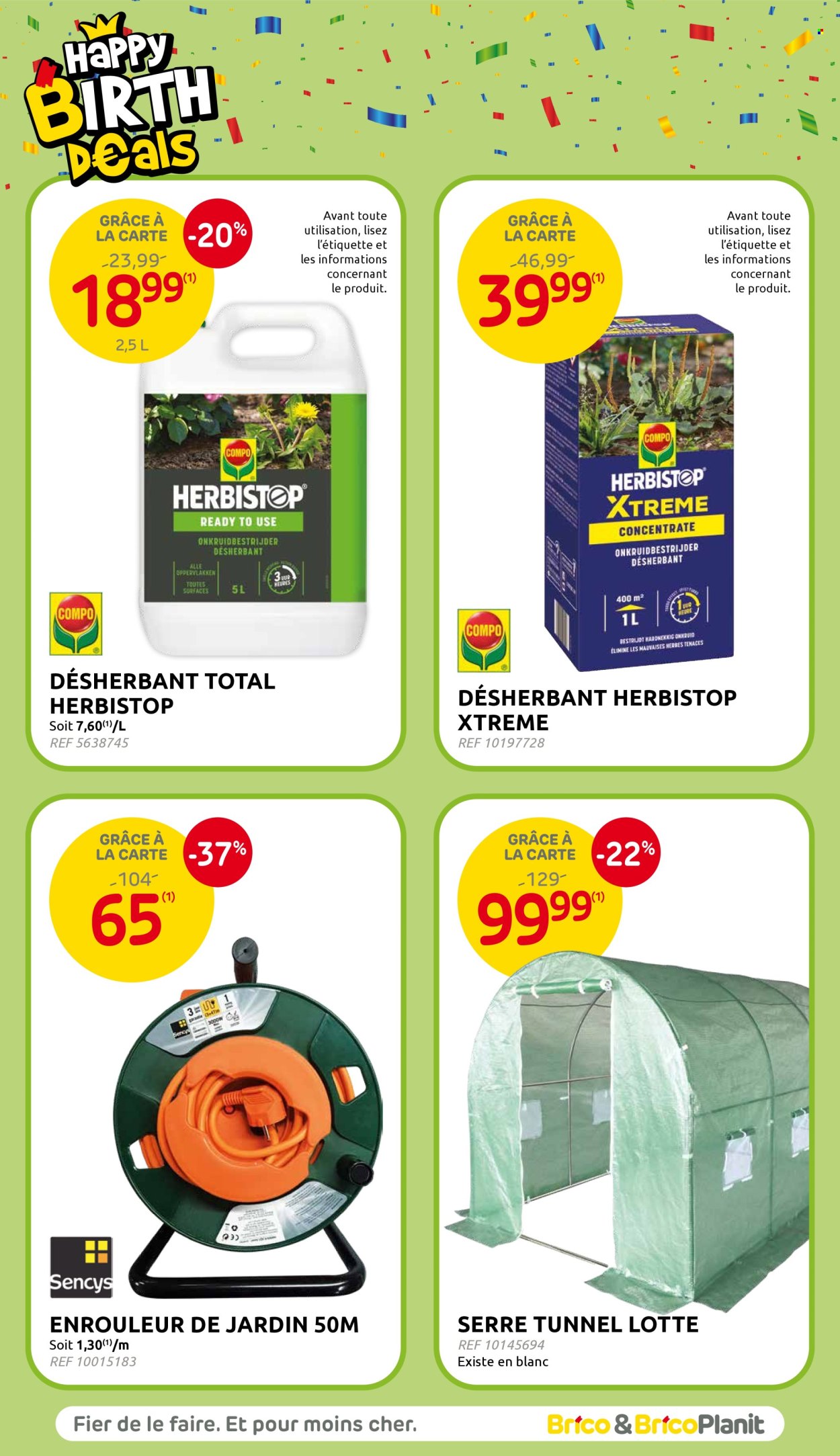 Catalogue Brico - 23.4.2025 - 12.5.2025. Page 38.